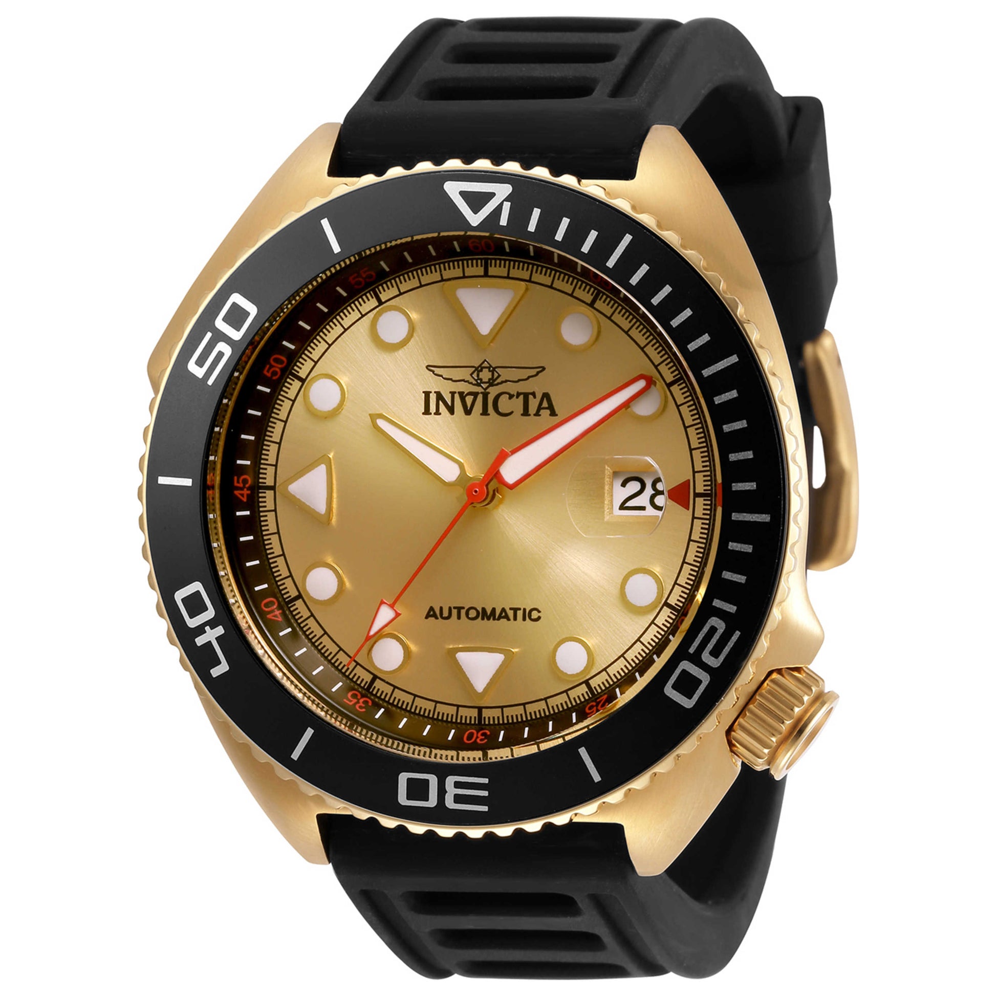 Front view of Invicta Pro Diver Men's Automatic Watch IN-30425