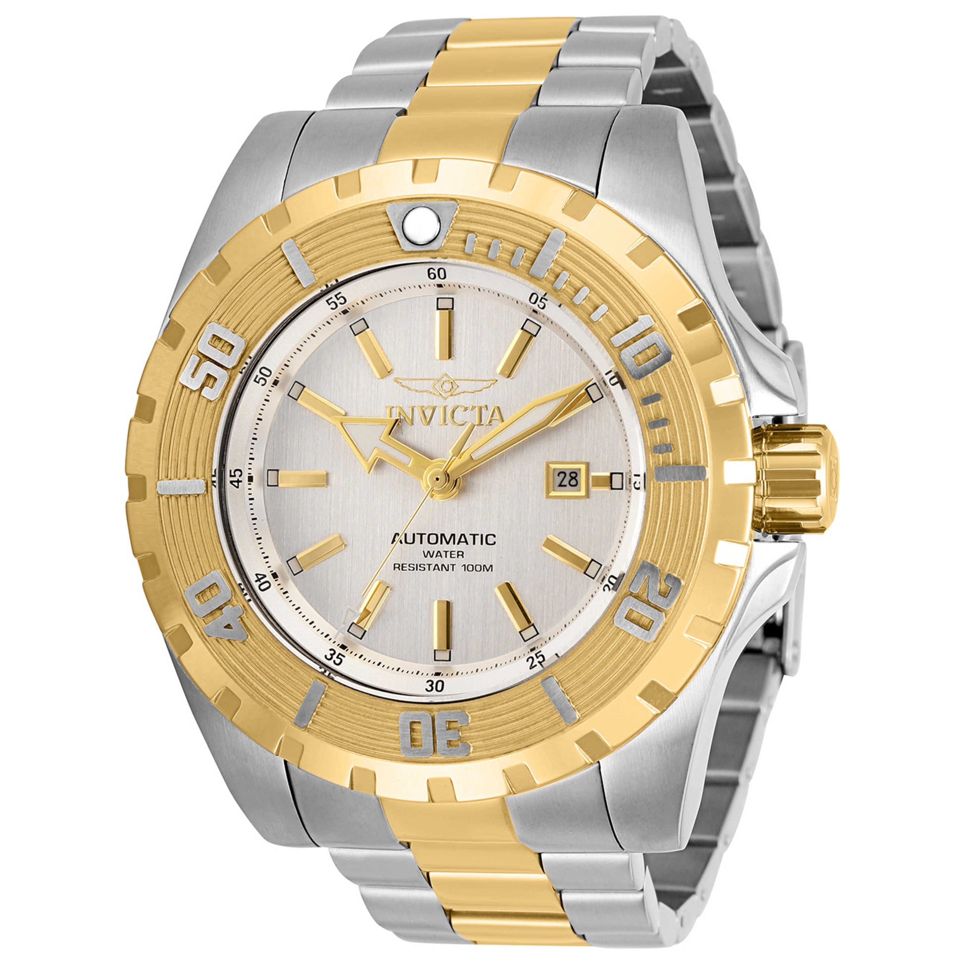 Front view of Invicta Pro Diver Men's Automatic Watch IN-30501