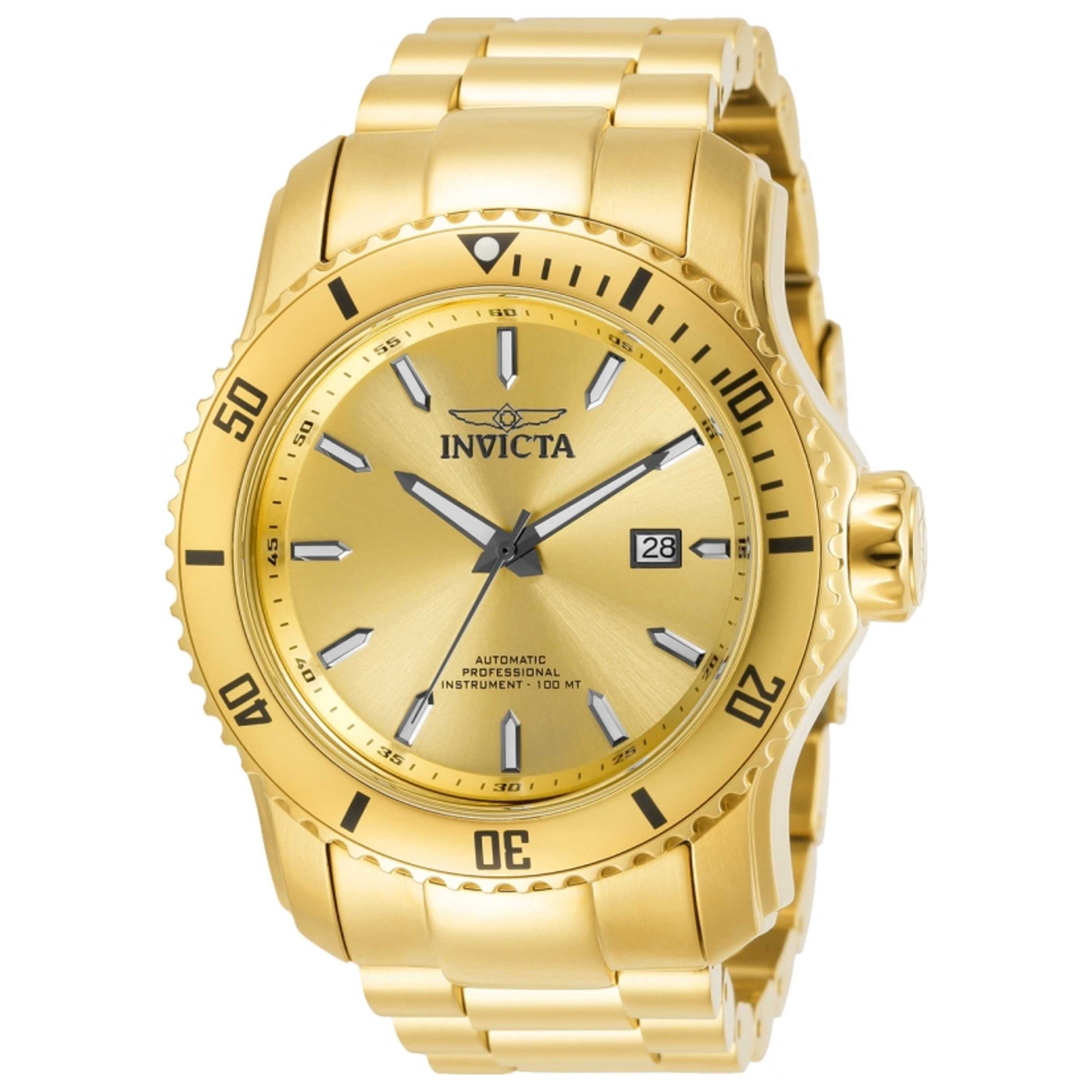 Front view of Invicta Pro Diver Men's Automatic Watch IN-30549
