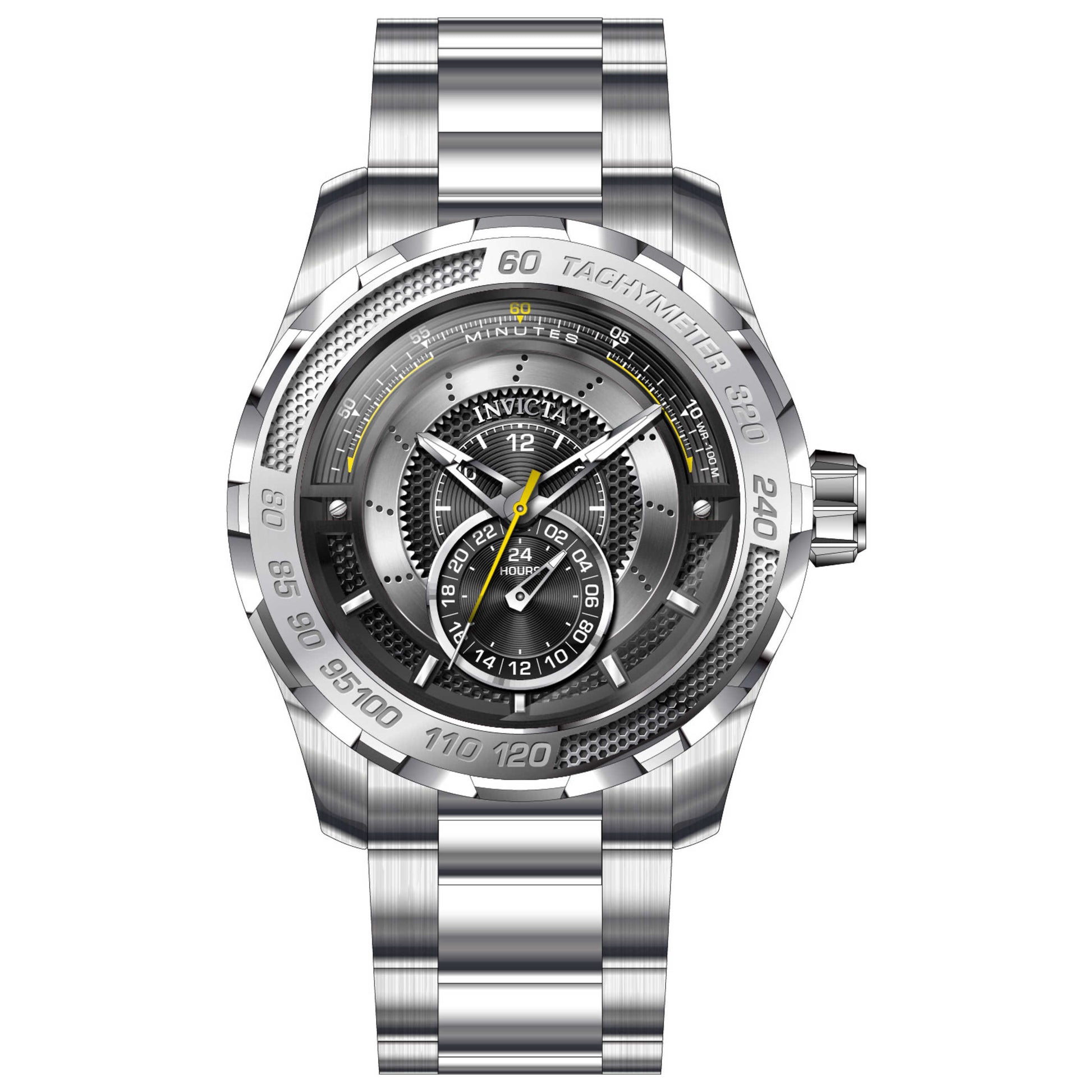 Front view of Invicta S1 Rally Men's Quartz Watch IN-30568