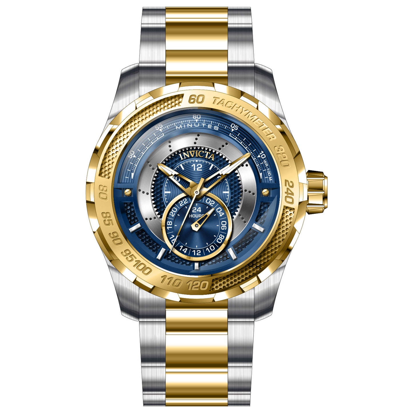 Front view of Invicta S1 Rally Men's Quartz Watch IN-30570