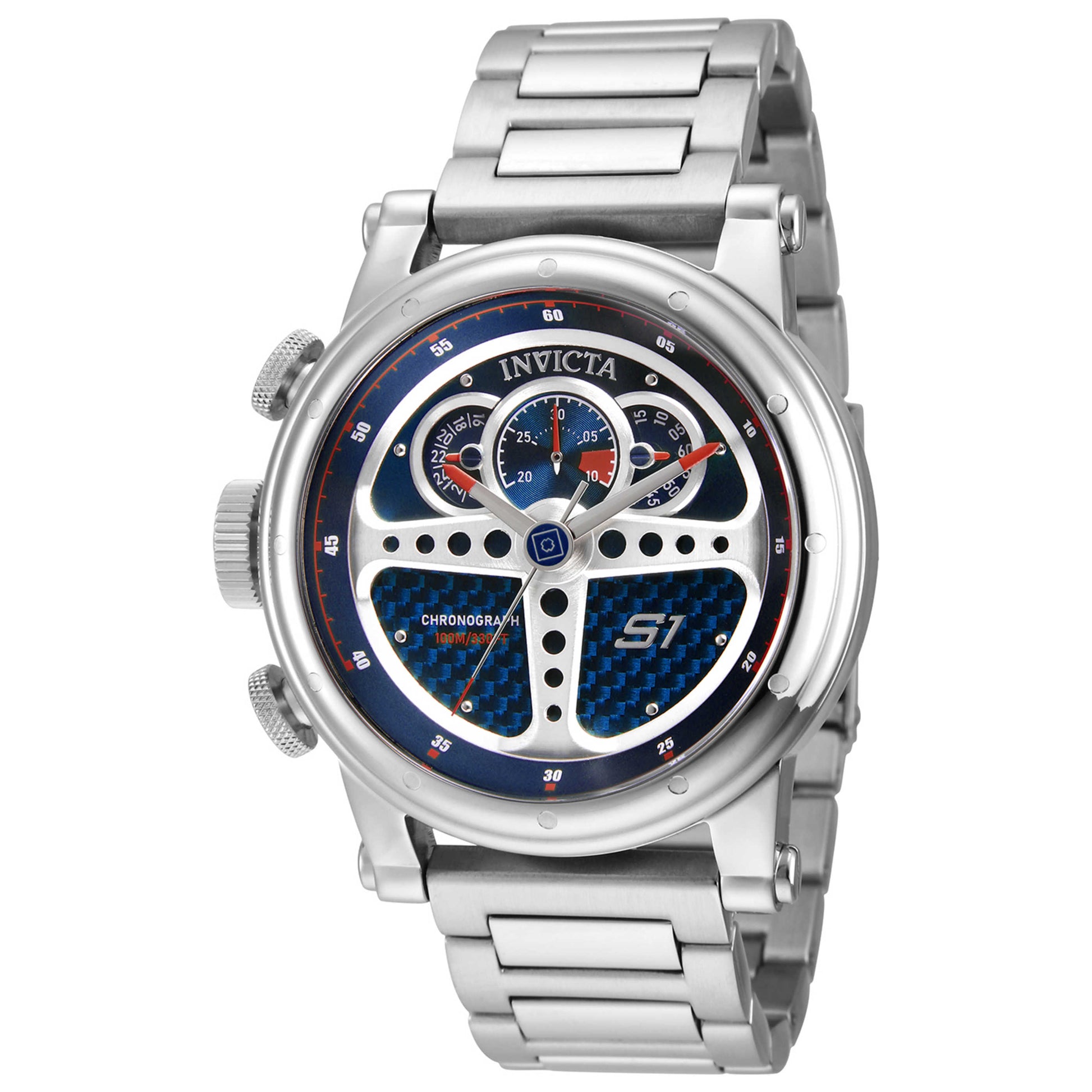 Front view of Invicta S1 Rally Men's Quartz Watch IN-30576