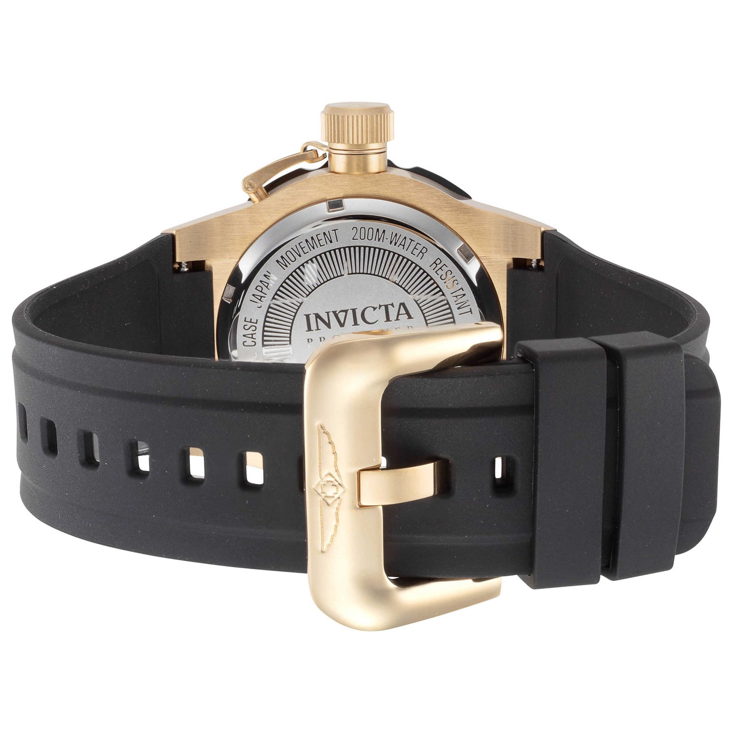 Back view of Invicta Pro Diver Men's Quartz Watch IN-30721