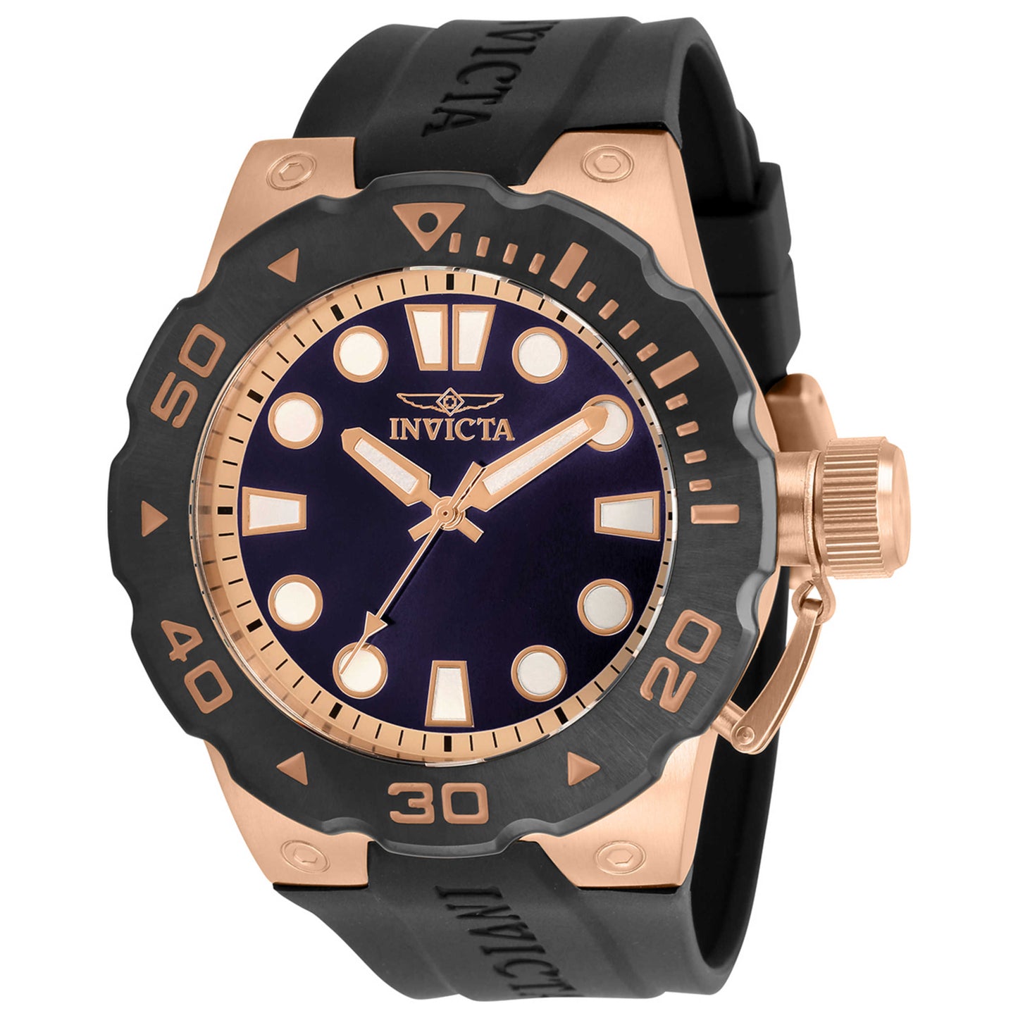 Front view of Invicta Pro Diver Men's Quartz Watch IN-30722