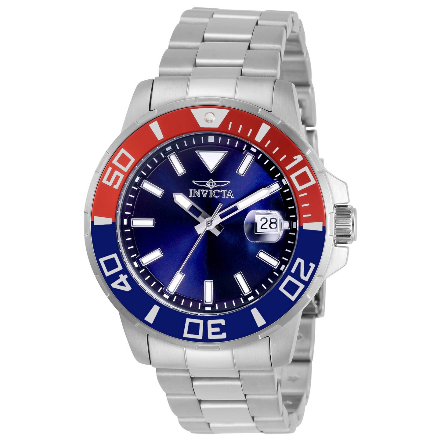 Front view of Invicta Pro Diver Men's Quartz Watch IN-30813