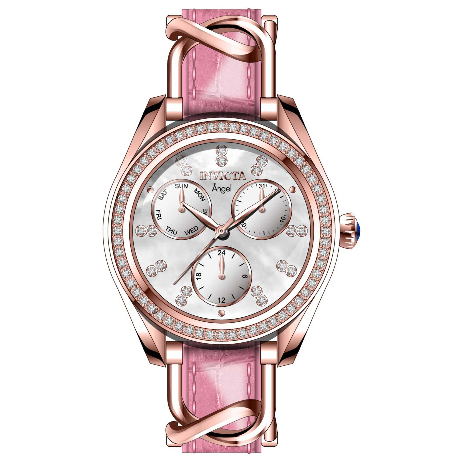 Front view of Invicta Angel Women's Quartz Watch IN-31190