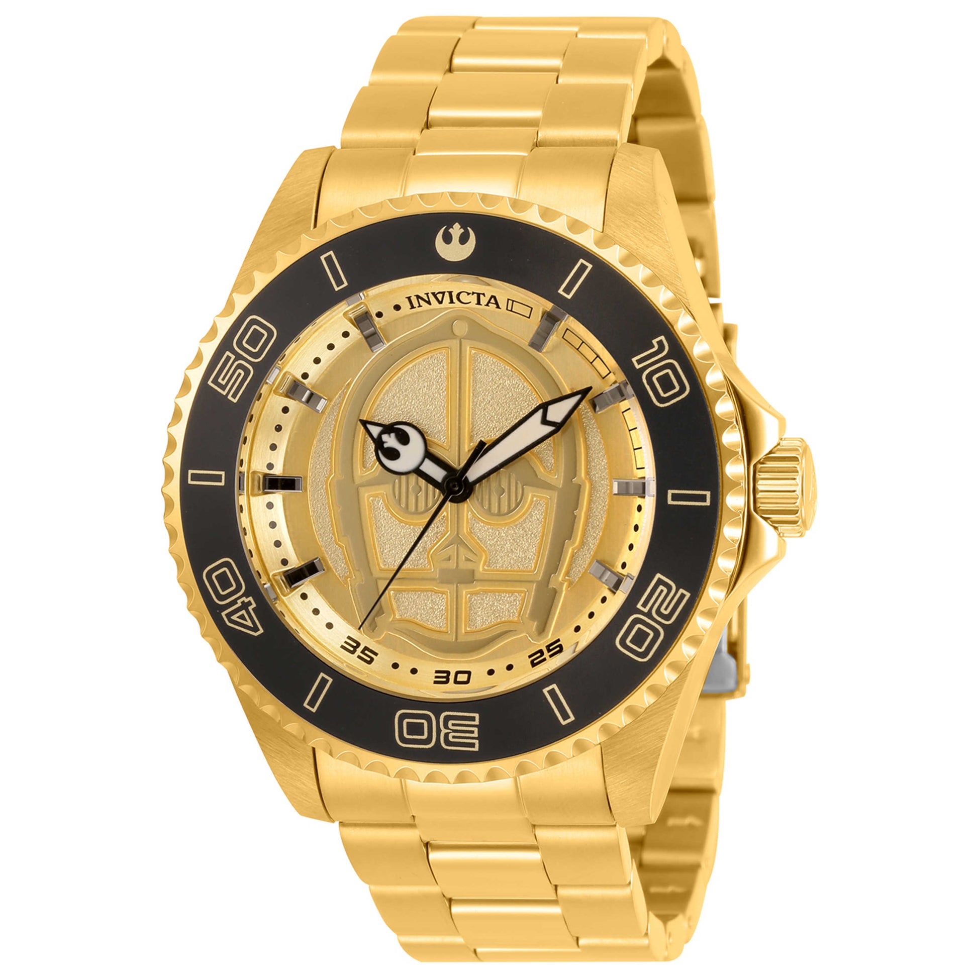 Front view of Invicta Star Wars Men's Quartz Watch IN-31244