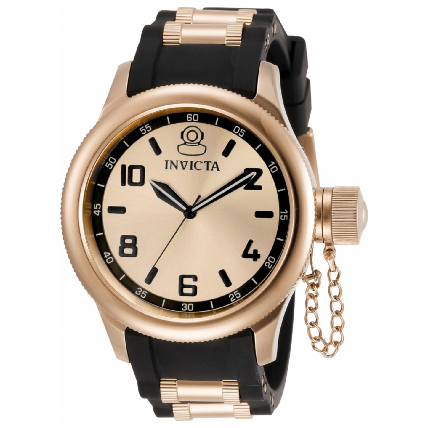 Front view of Invicta Russian Diver Women's Quartz Watch IN-31253
