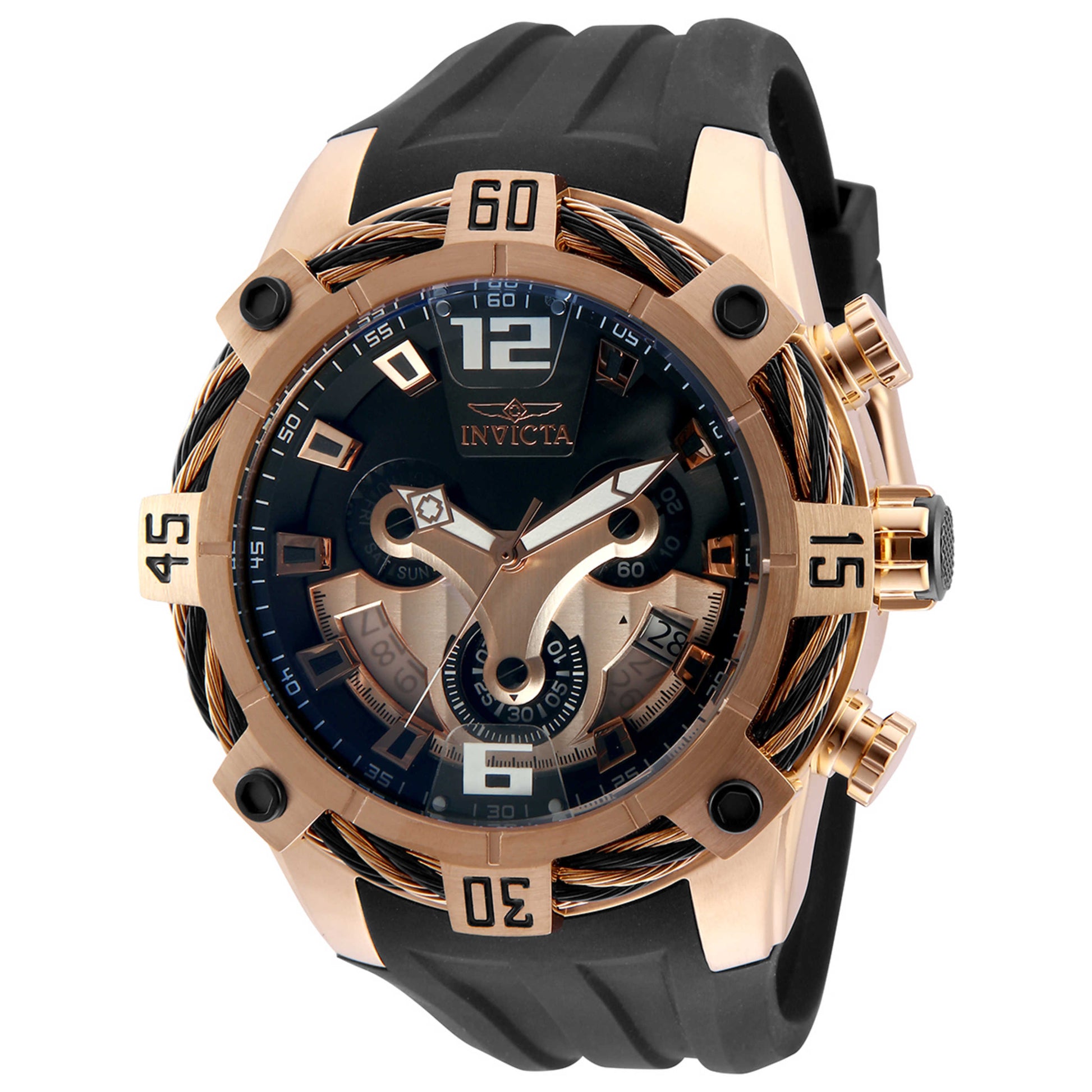 Front view of Invicta Men's Quartz Watch IN-31301