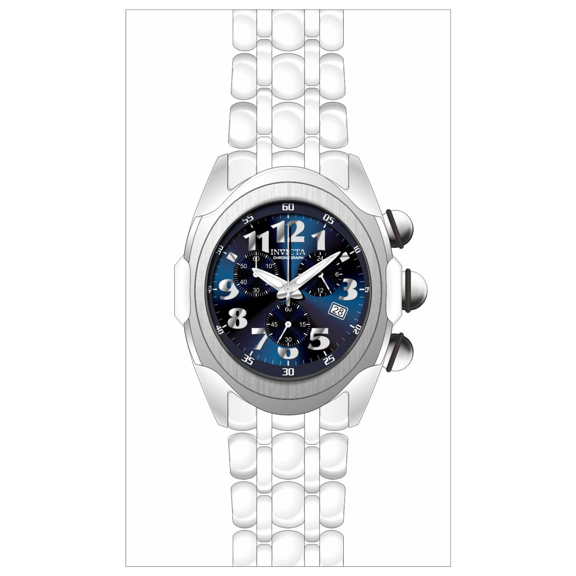 Front view of Invicta Lupah Men's Quartz Watch IN-31410