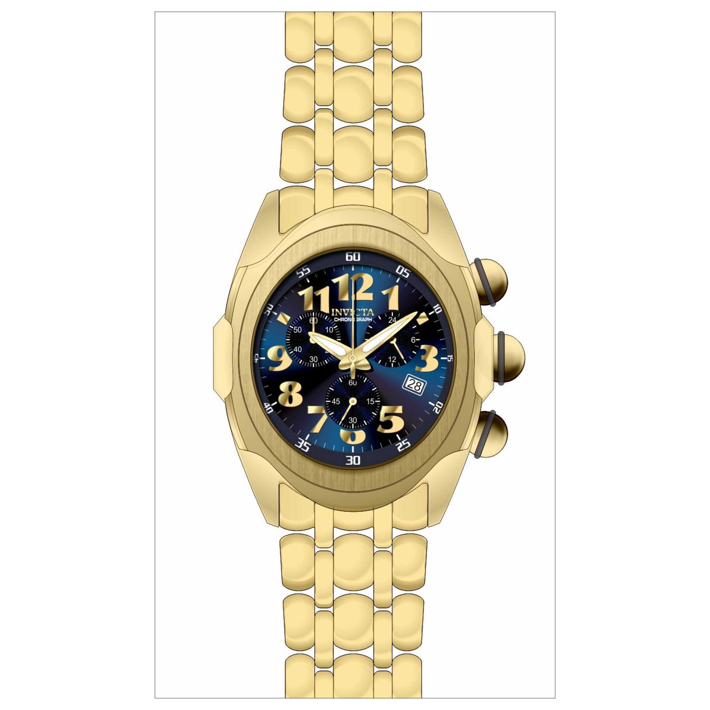 Front view of Invicta Lupah Men's Quartz Watch IN-31412