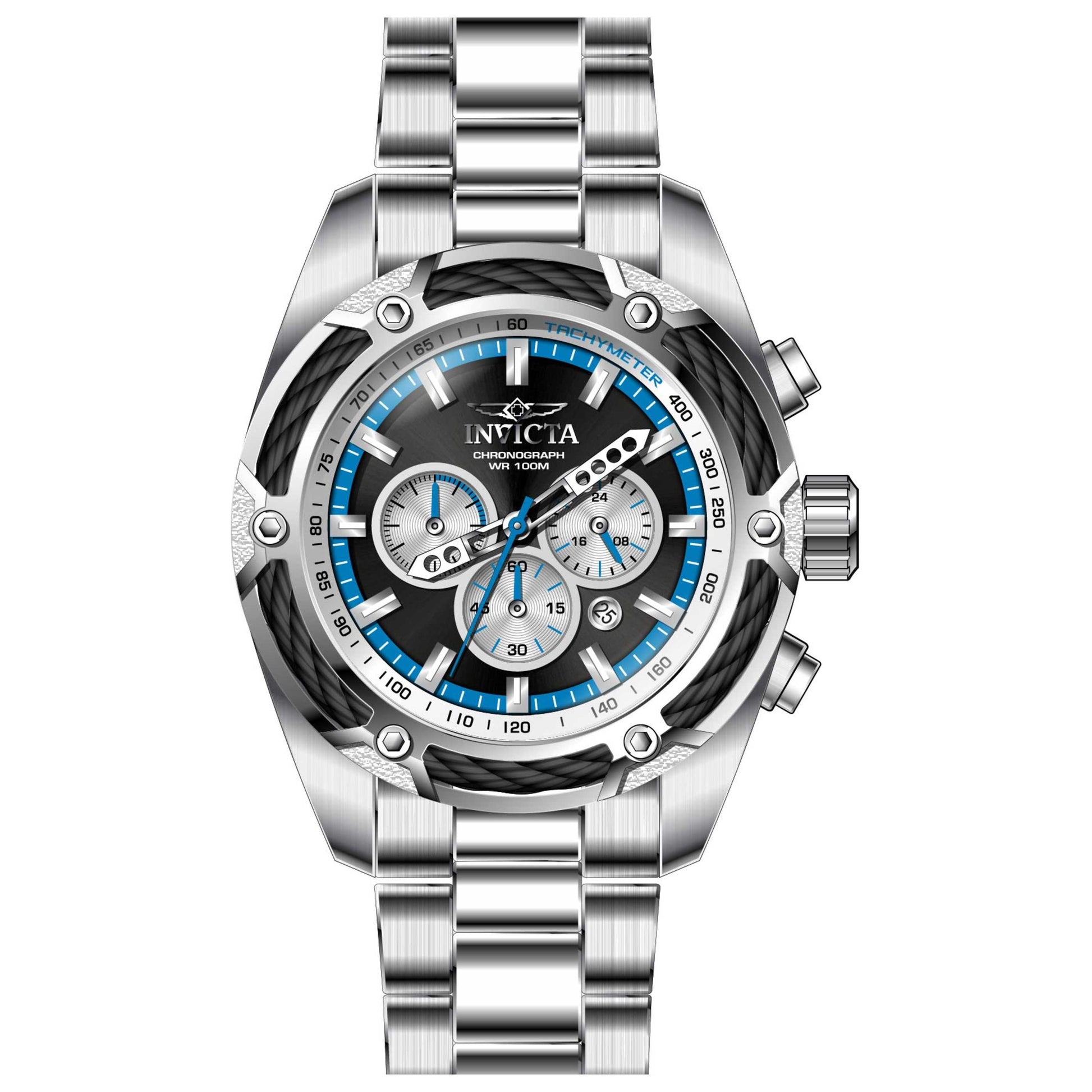 Front view of Invicta Bolt Men's Quartz Watch IN-31436