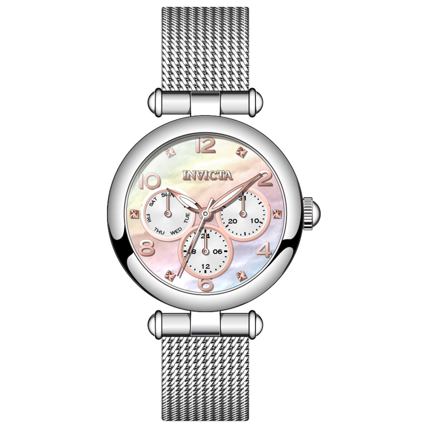 Front view of Invicta Angel Women's Quartz Watch IN-31524