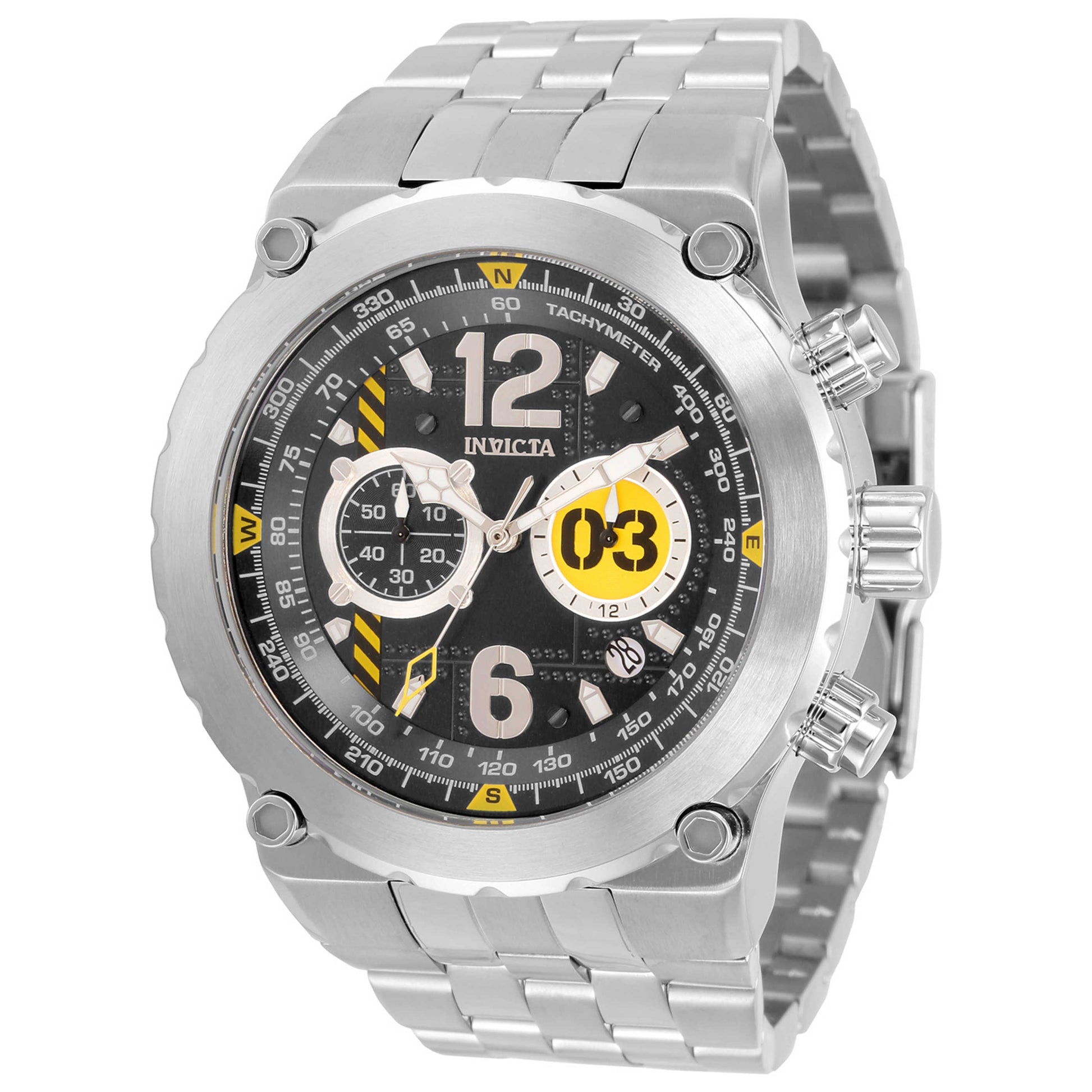 Front view of Invicta Aviator Men's Quartz Watch IN-31588