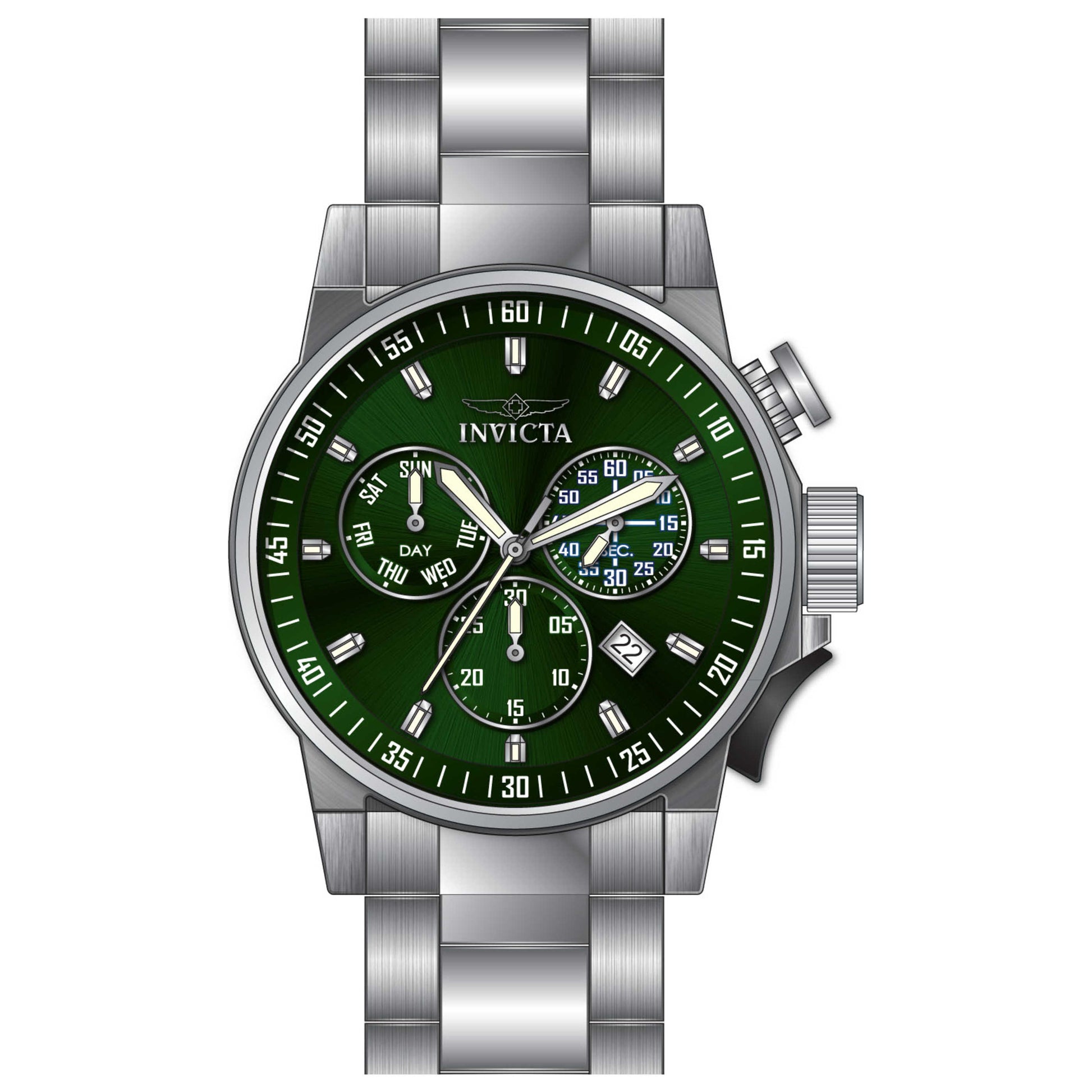 Front view of Invicta I-Force Men's Quartz Watch IN-31631