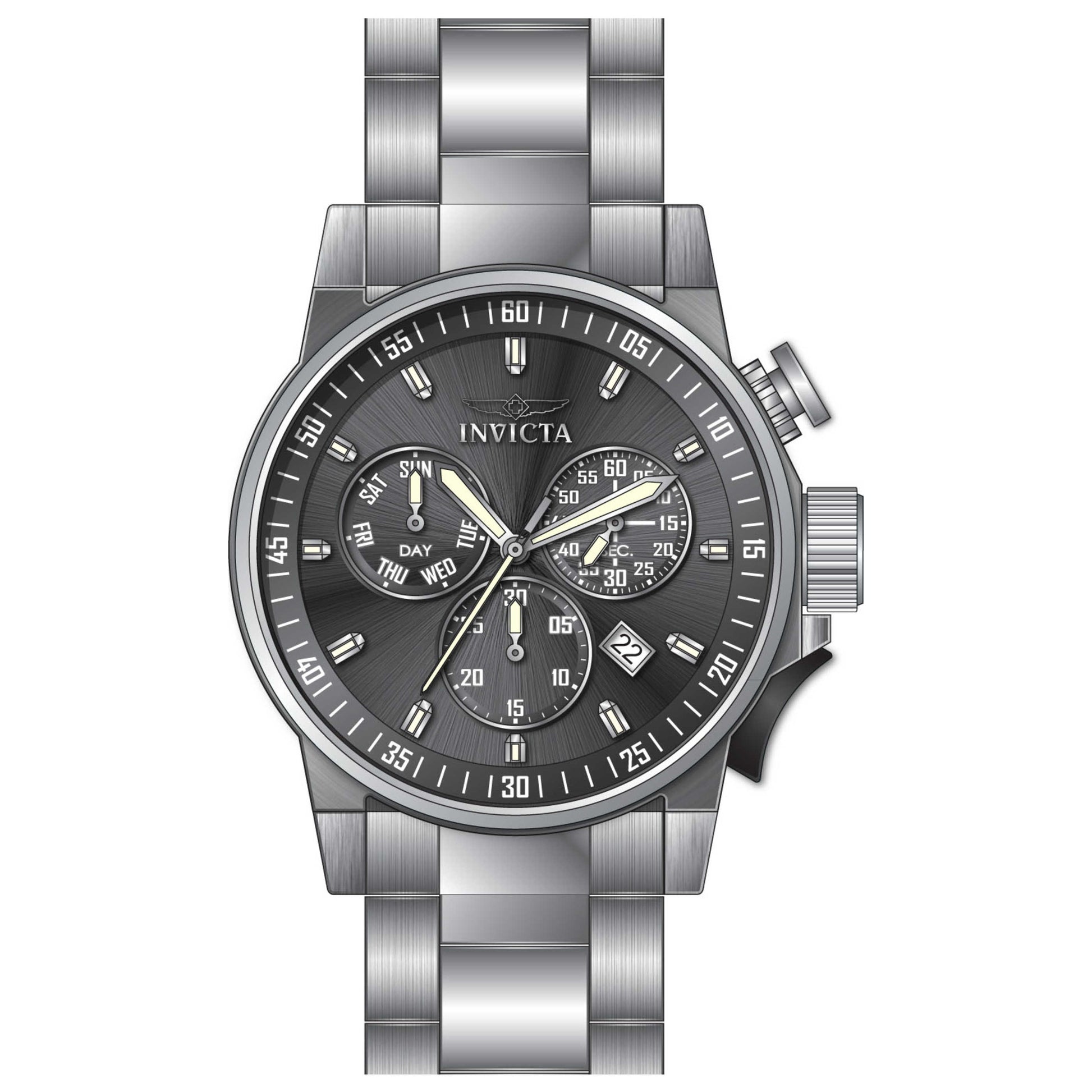 Front view of Invicta I-Force Men's Quartz Watch IN-31632