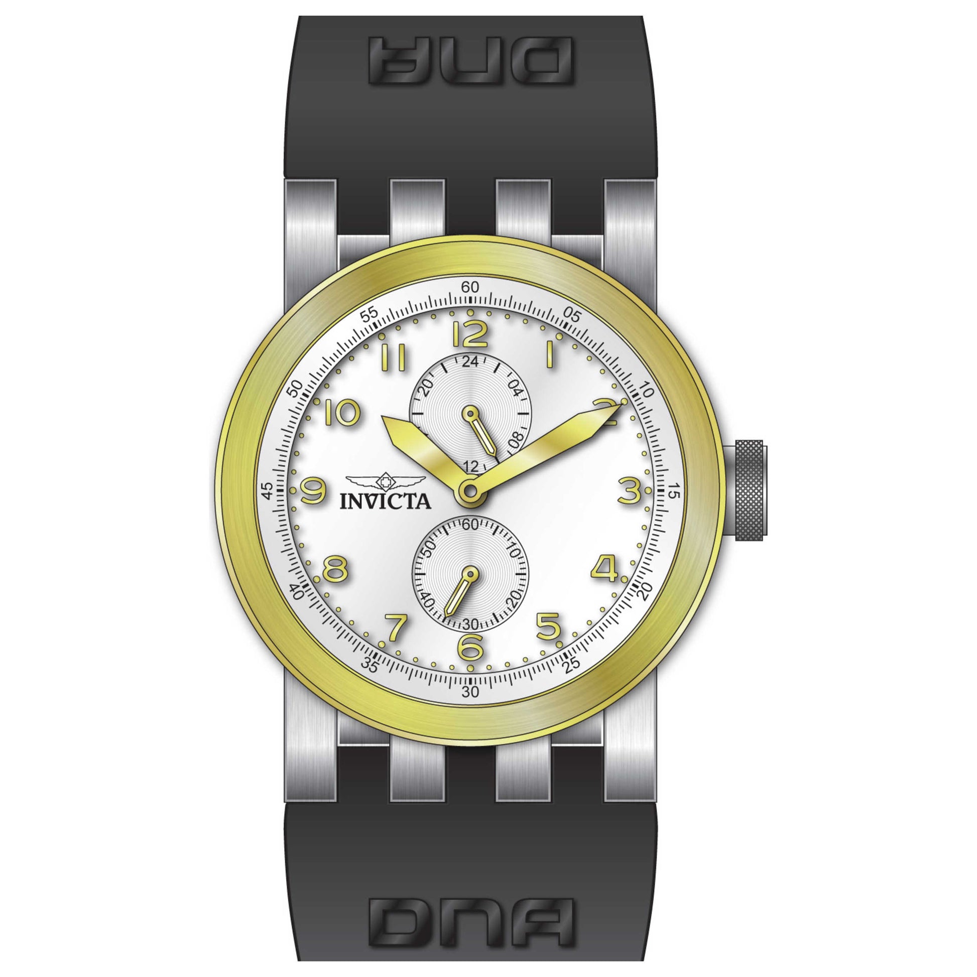 Front view of Invicta DNA Men's Quartz Watch IN-31783