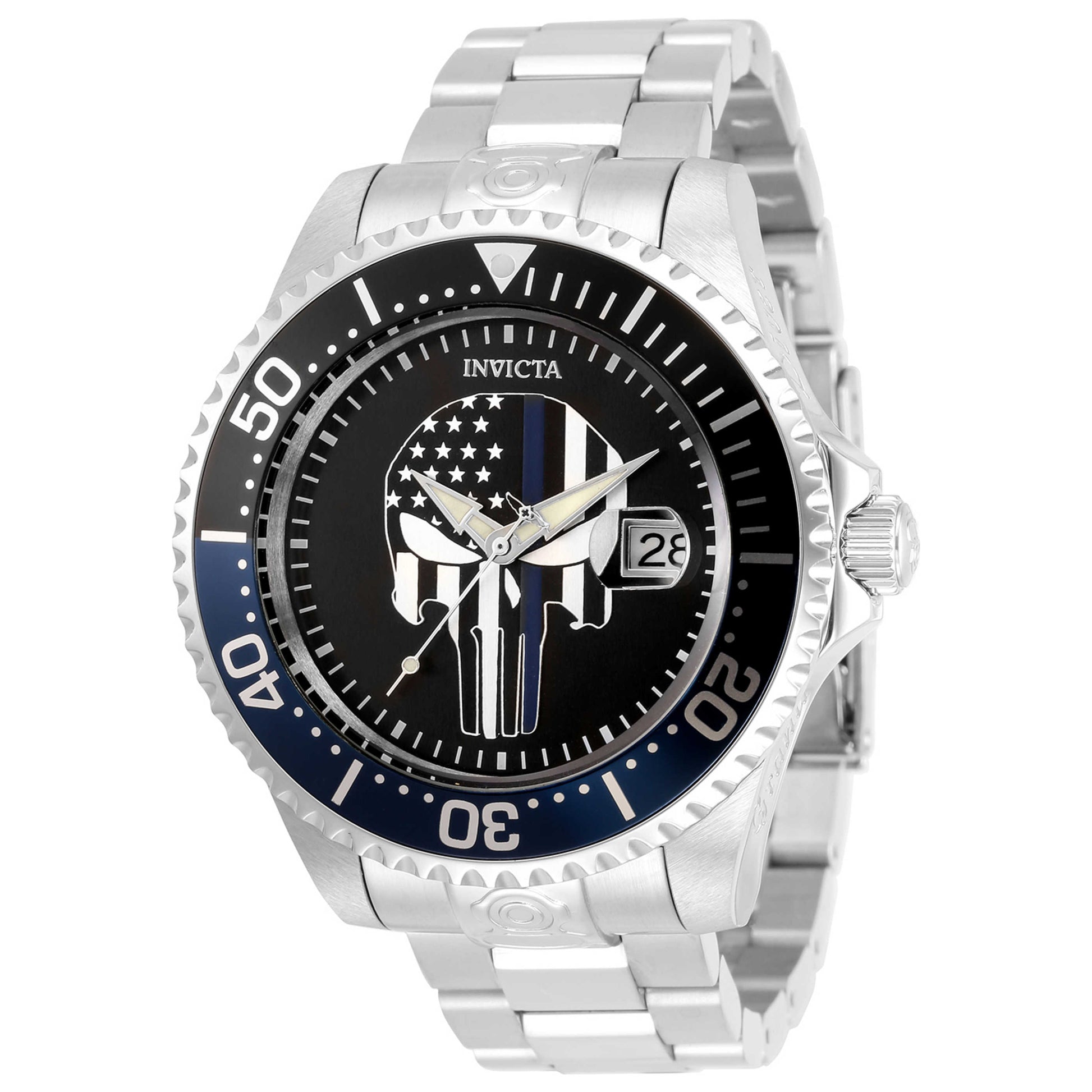 Front view of Invicta Pro Diver Men's Automatic Watch IN-31928