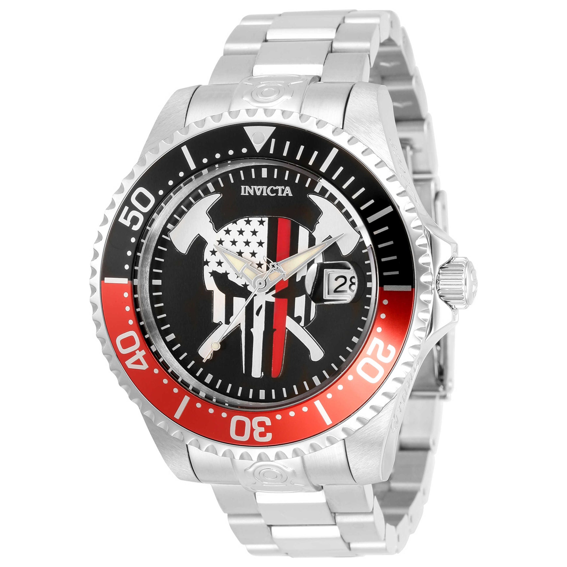 Front view of Invicta Pro Diver Men's Automatic Watch IN-31929