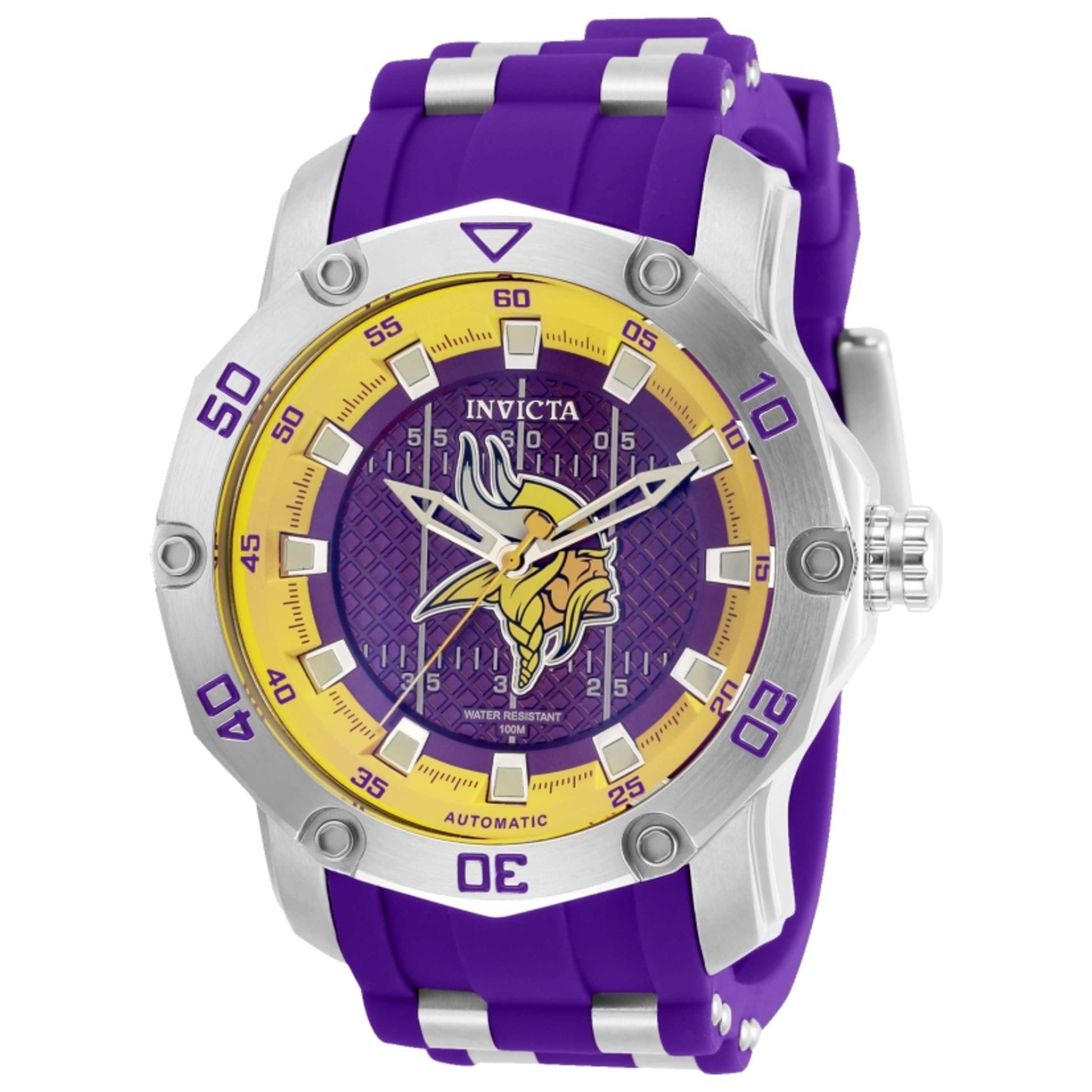 Front view of Invicta Nfl Men's Automatic Watch IN-32025