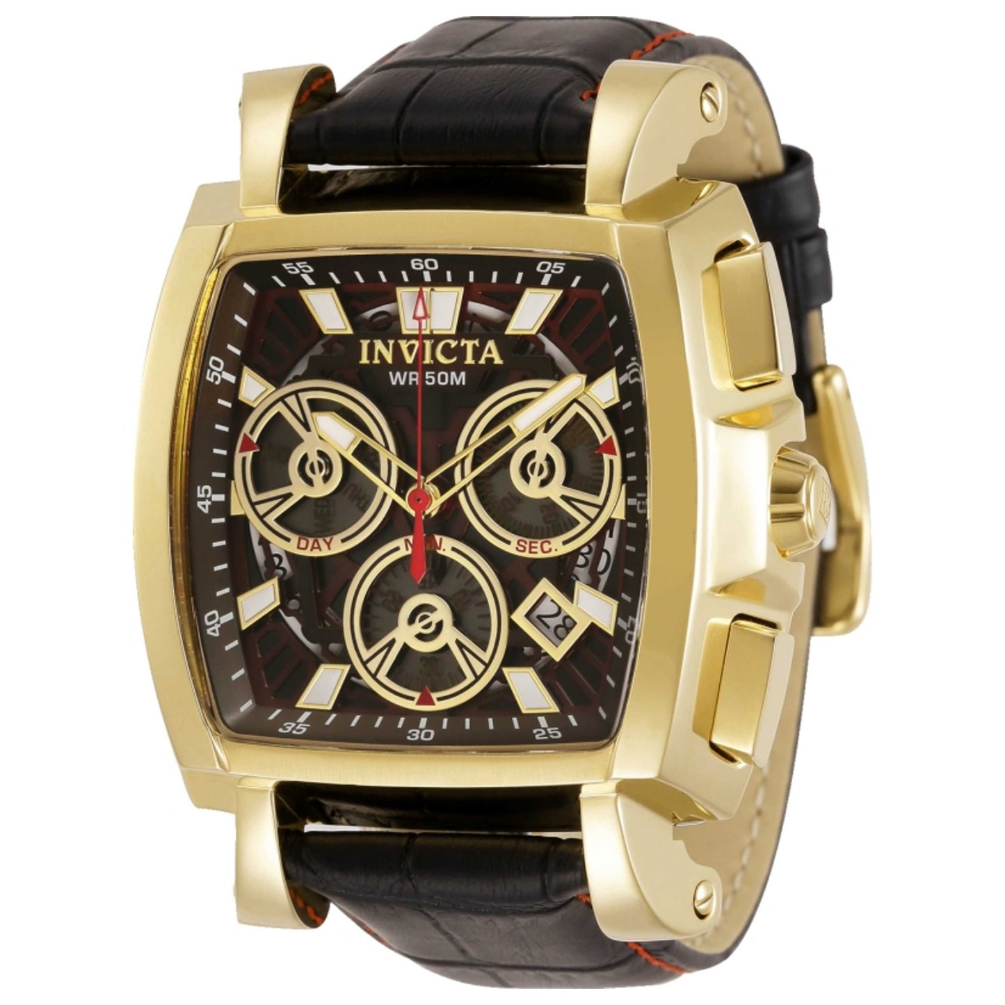 Front view of Invicta Cuadro Men's Quartz Watch IN-32163