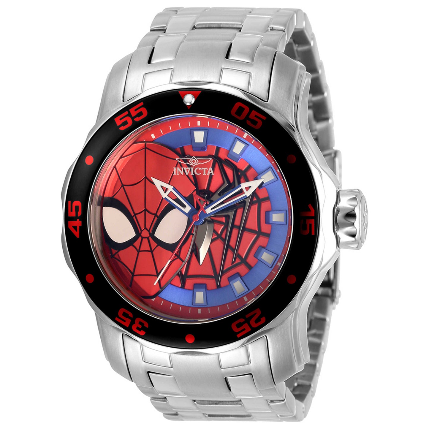 Front view of Invicta Marvel Men's Quartz Watch IN-32418