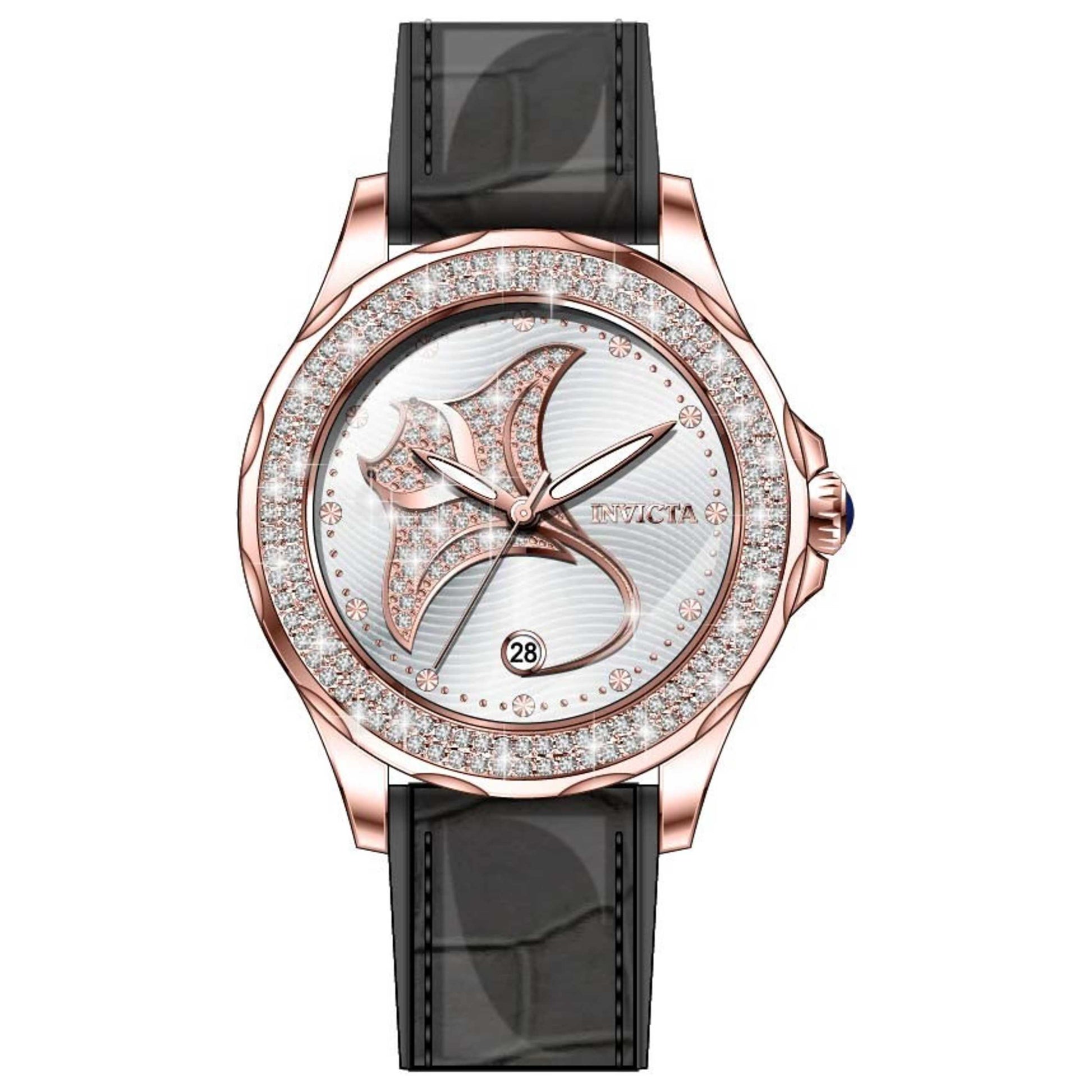 Front view of Invicta Wildflower Women's Quartz Watch IN-32668