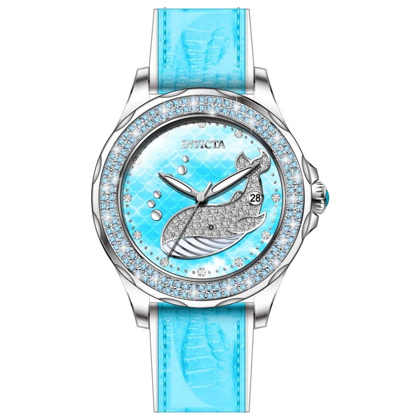Front view of Invicta Wildflower Women's Quartz Watch IN-32673