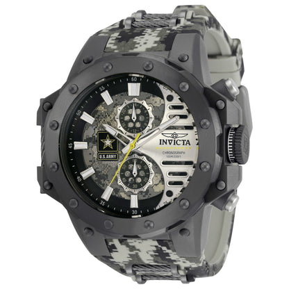 Front view of Invicta U S Army Men's Quartz Watch IN-32983