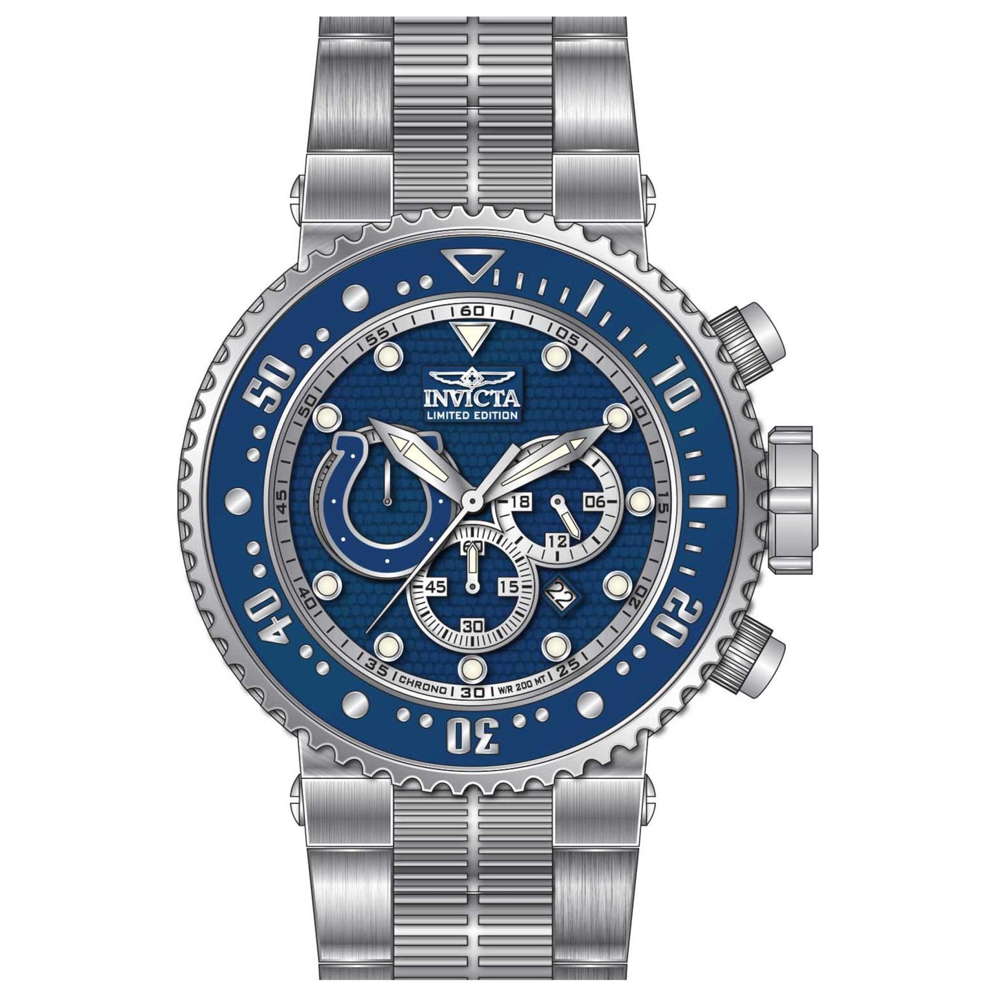 Front view of Invicta Nfl Men's Quartz Watch IN-33128