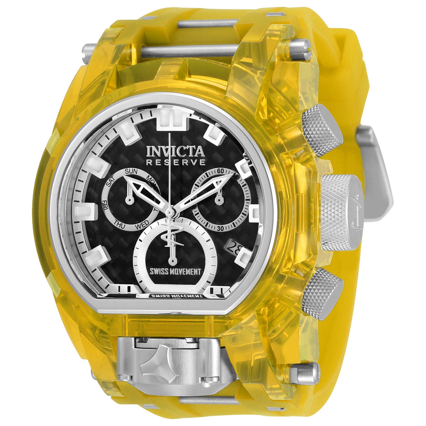 Front view of Invicta Anatomic Men's Quartz Watch IN-33148