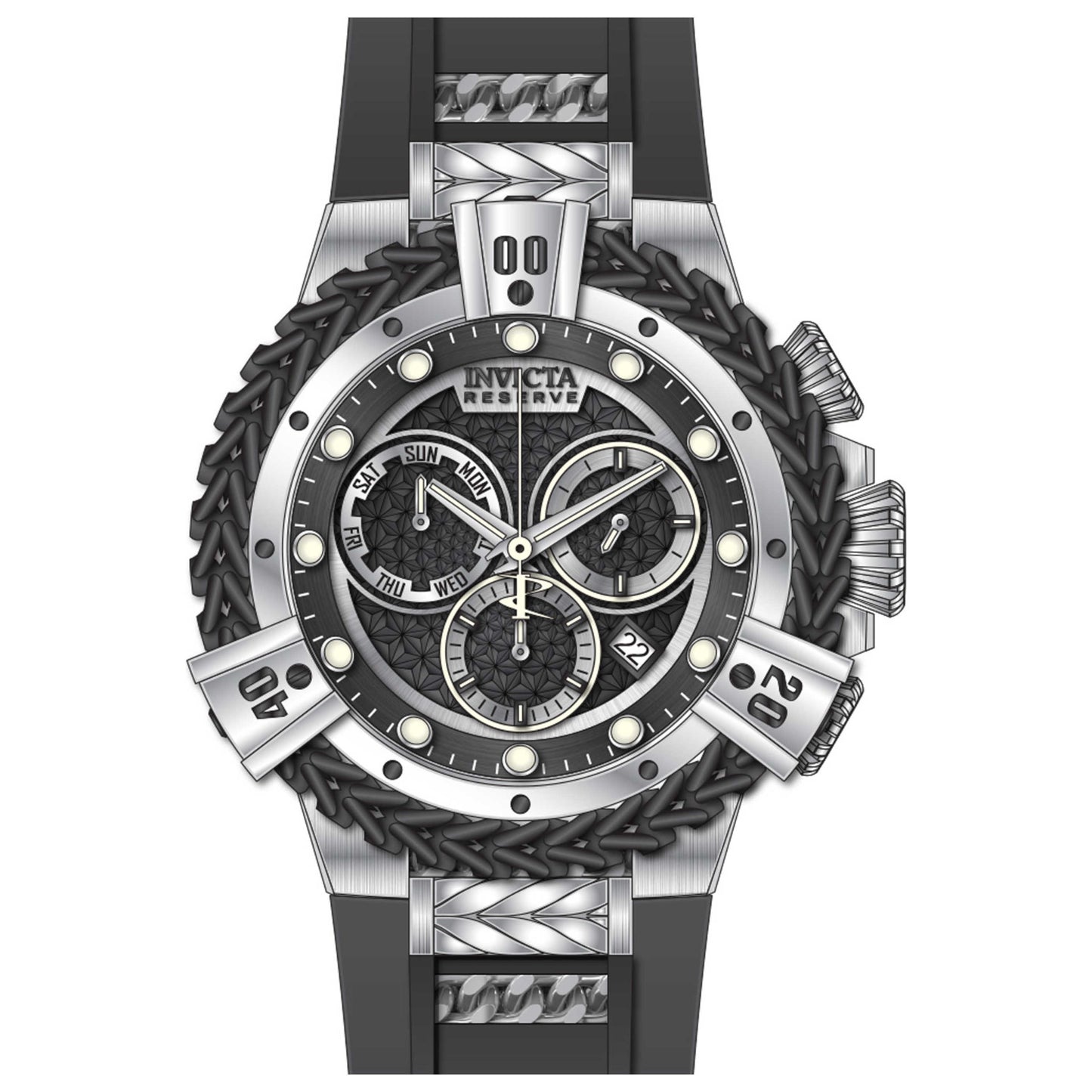 Front view of Invicta Men's Quartz Watch IN-33150