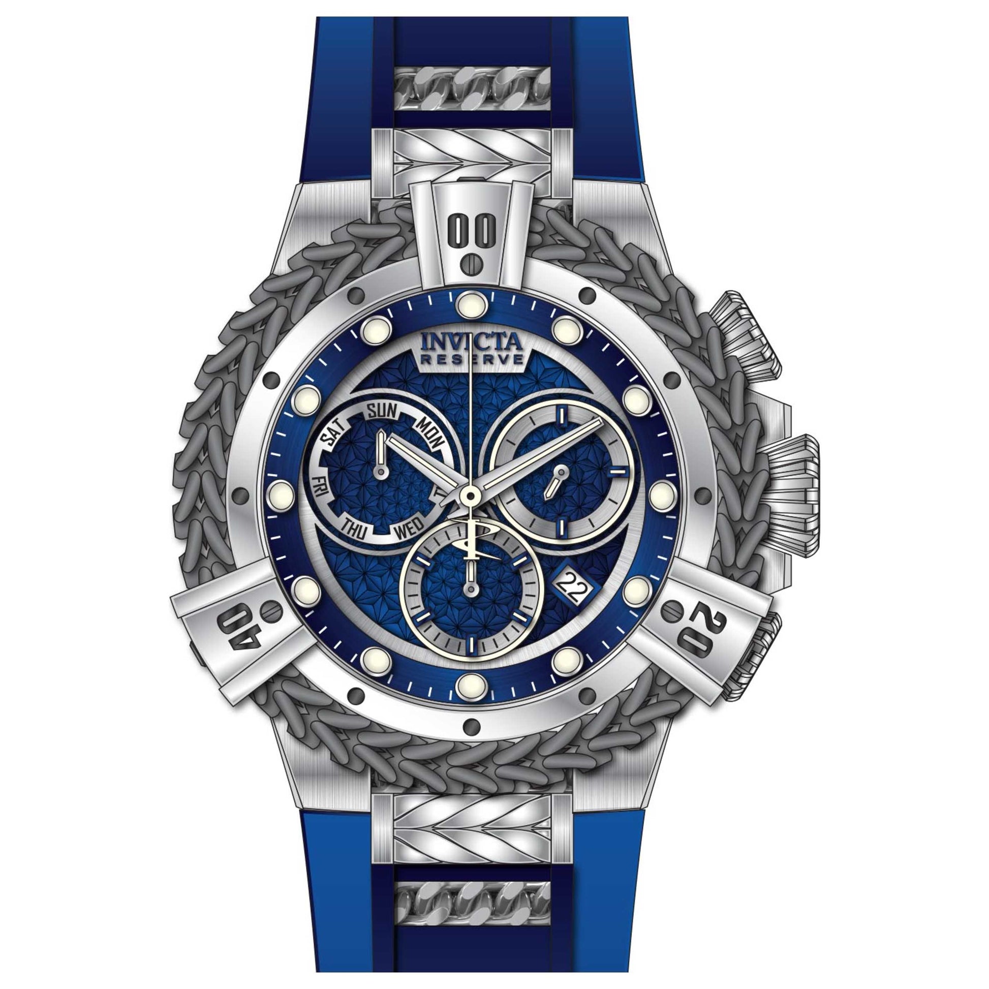 Front view of Invicta Men's Quartz Watch IN-33151