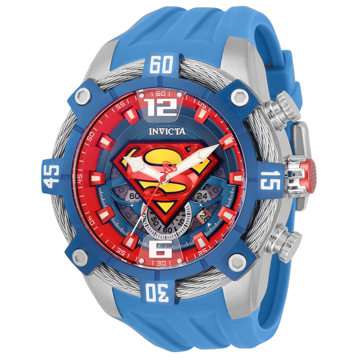Front view of Invicta Dc Comics Men's Quartz Watch IN-33164