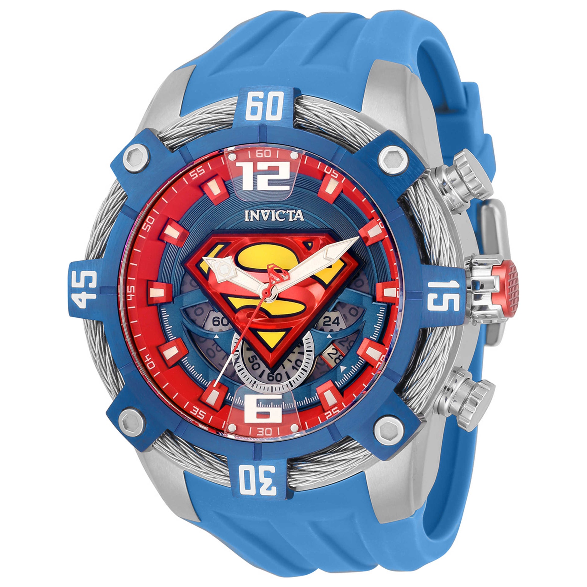 Front view of Invicta Dc Comics Men's Quartz Watch IN-33164