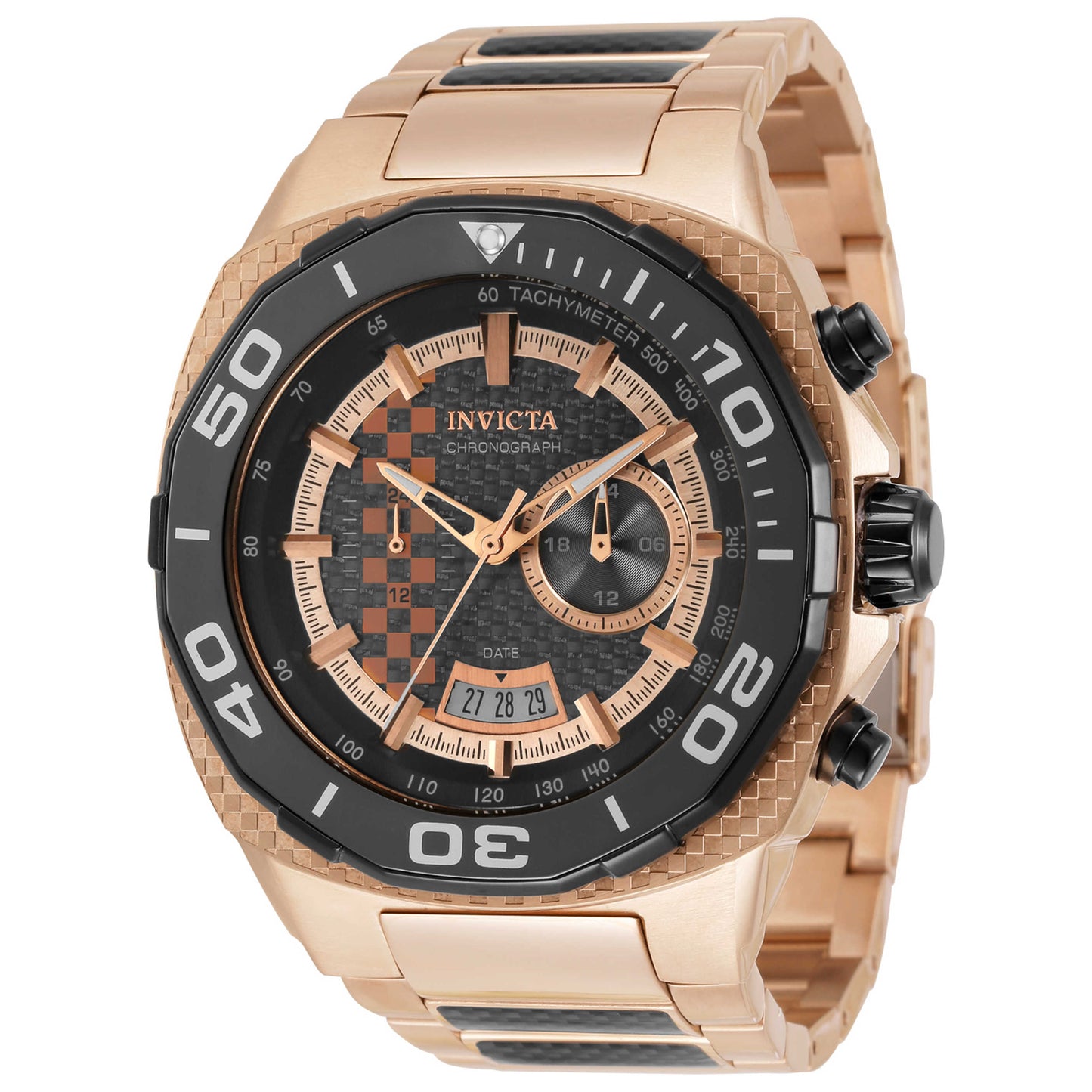 Front view of Invicta Speedway Men's Quartz Watch IN-33198