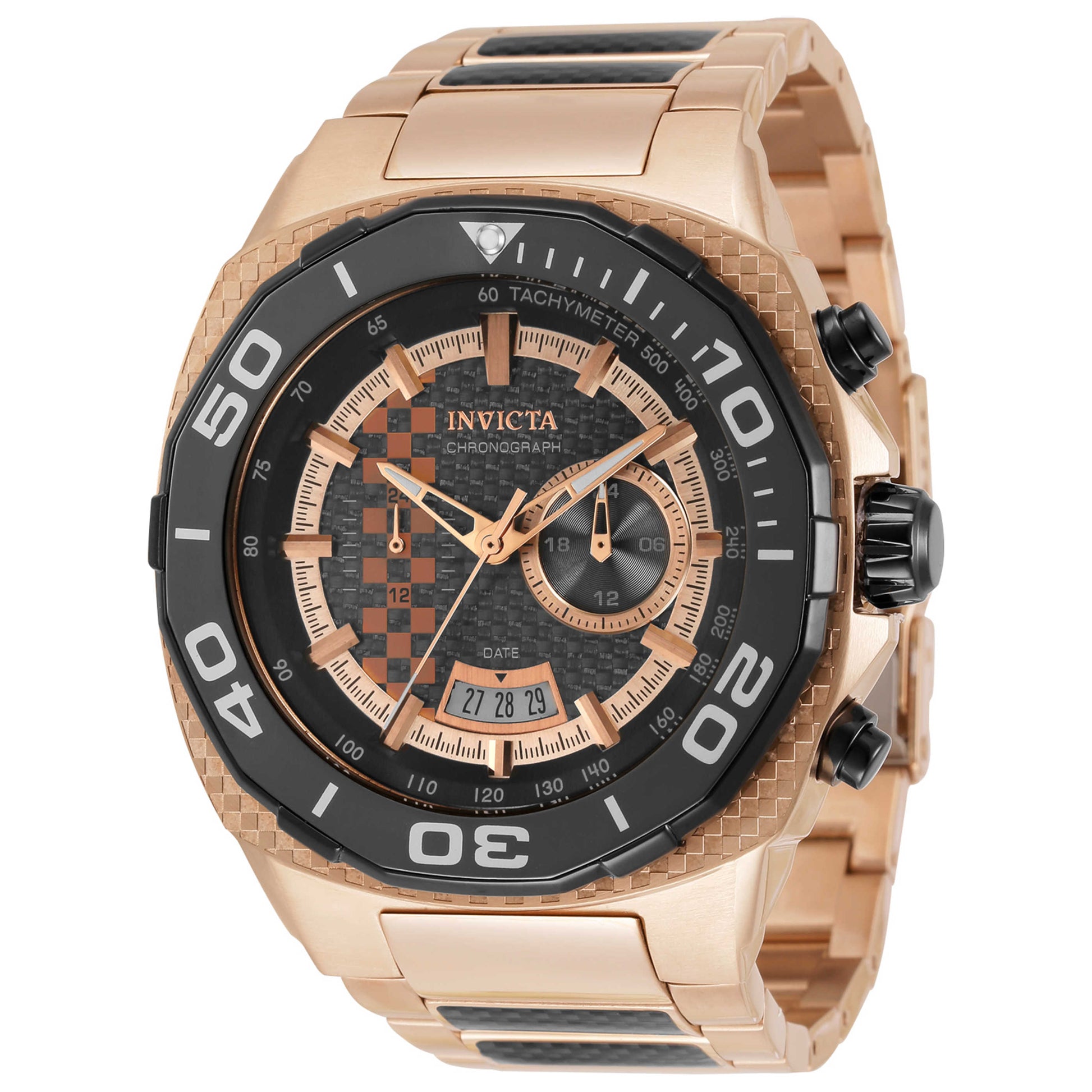 Front view of Invicta Speedway Men's Quartz Watch IN-33198