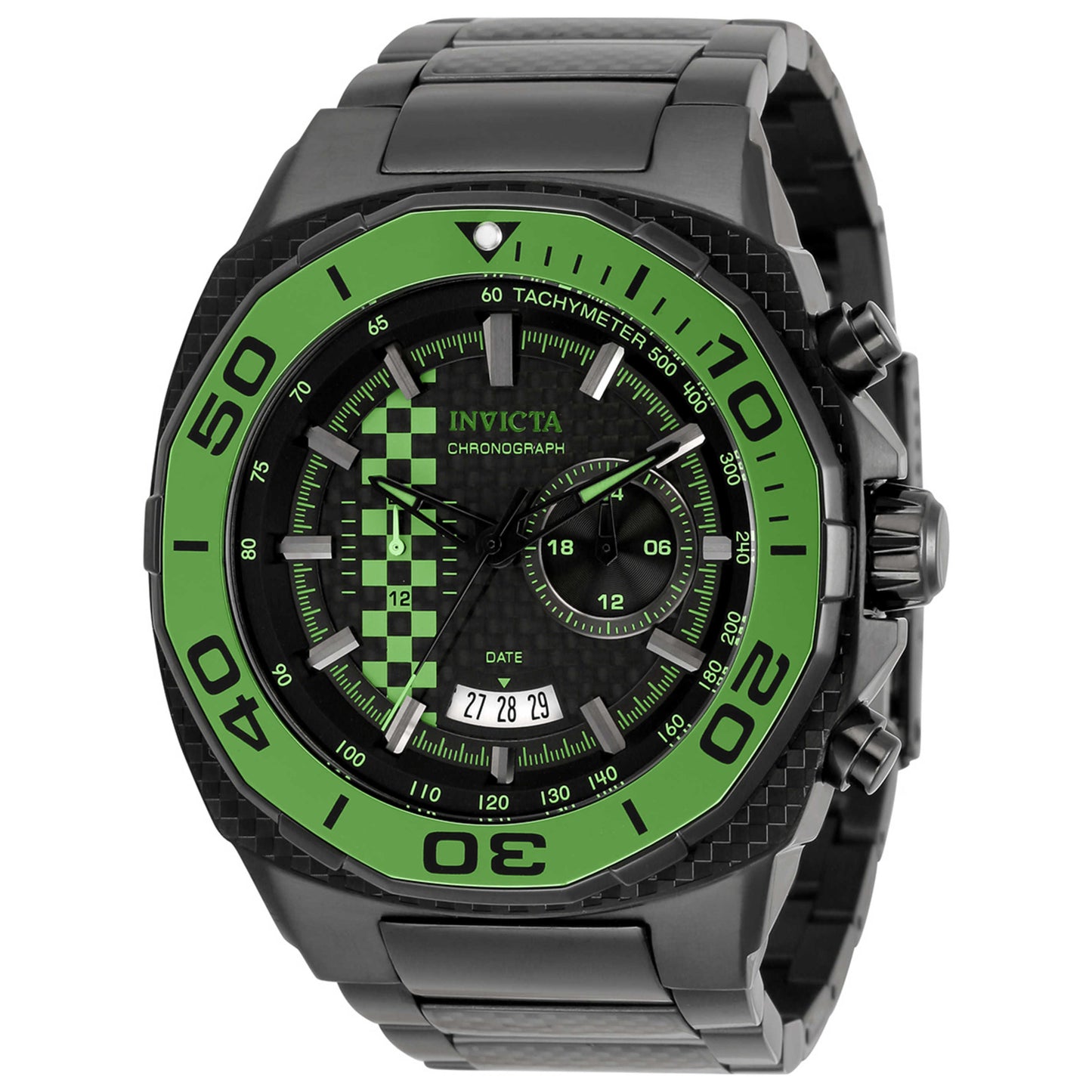 Front view of Invicta Speedway Men's Quartz Watch IN-33199