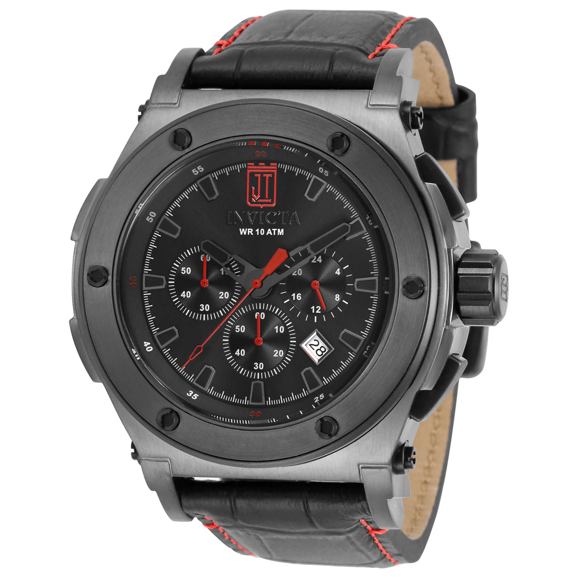 Front view of Invicta Jason Taylor Men's Quartz Watch IN-33215