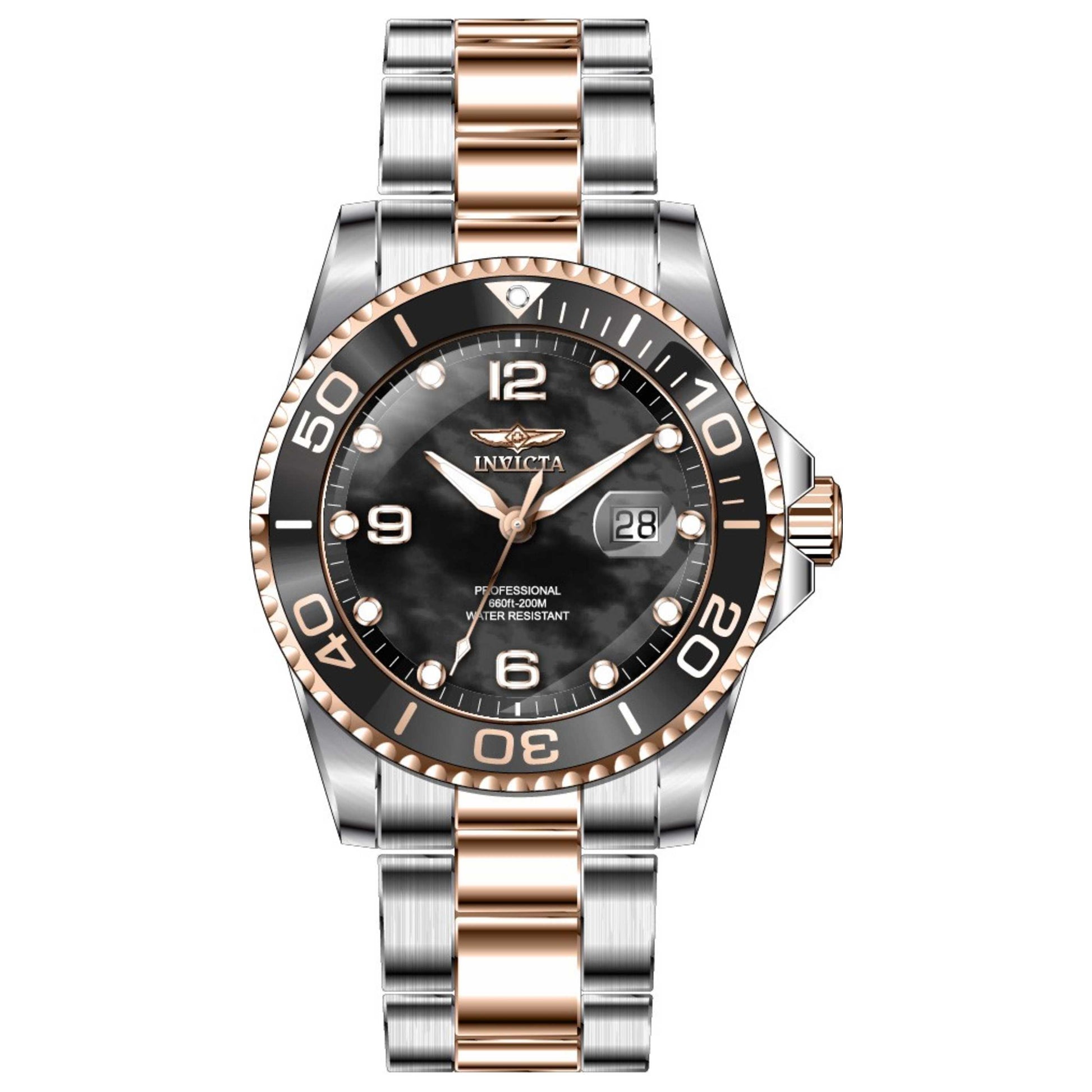 Front view of Invicta Pro Diver Men's Quartz Watch IN-33265