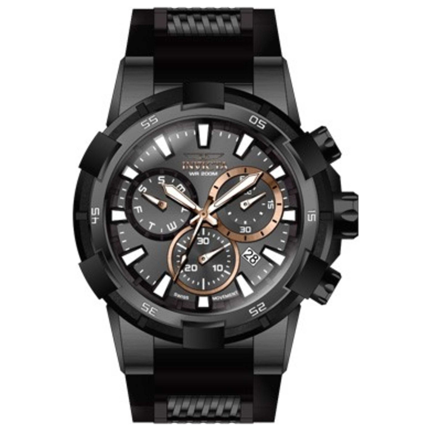 Front view of Invicta Aviator Men's Quartz Watch IN-33291