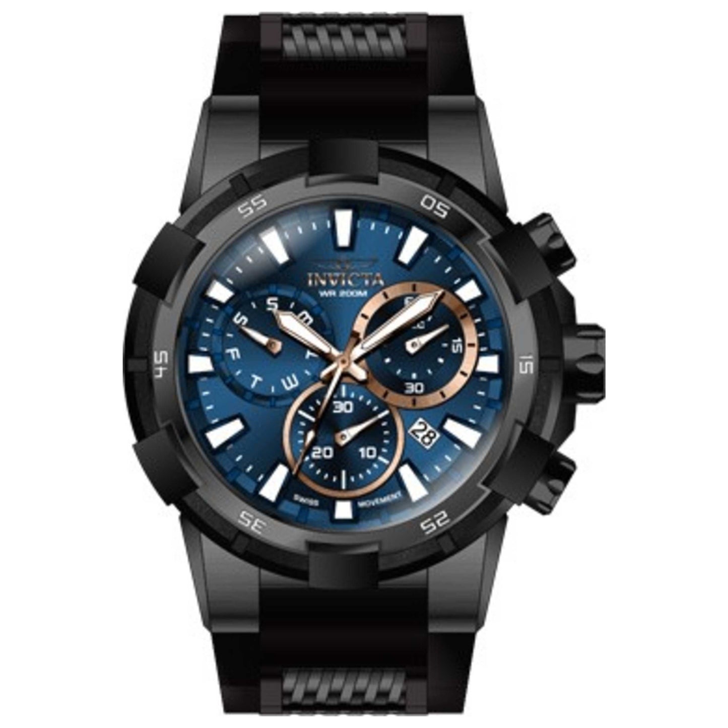 Front view of Invicta Aviator Men's Quartz Watch IN-33292