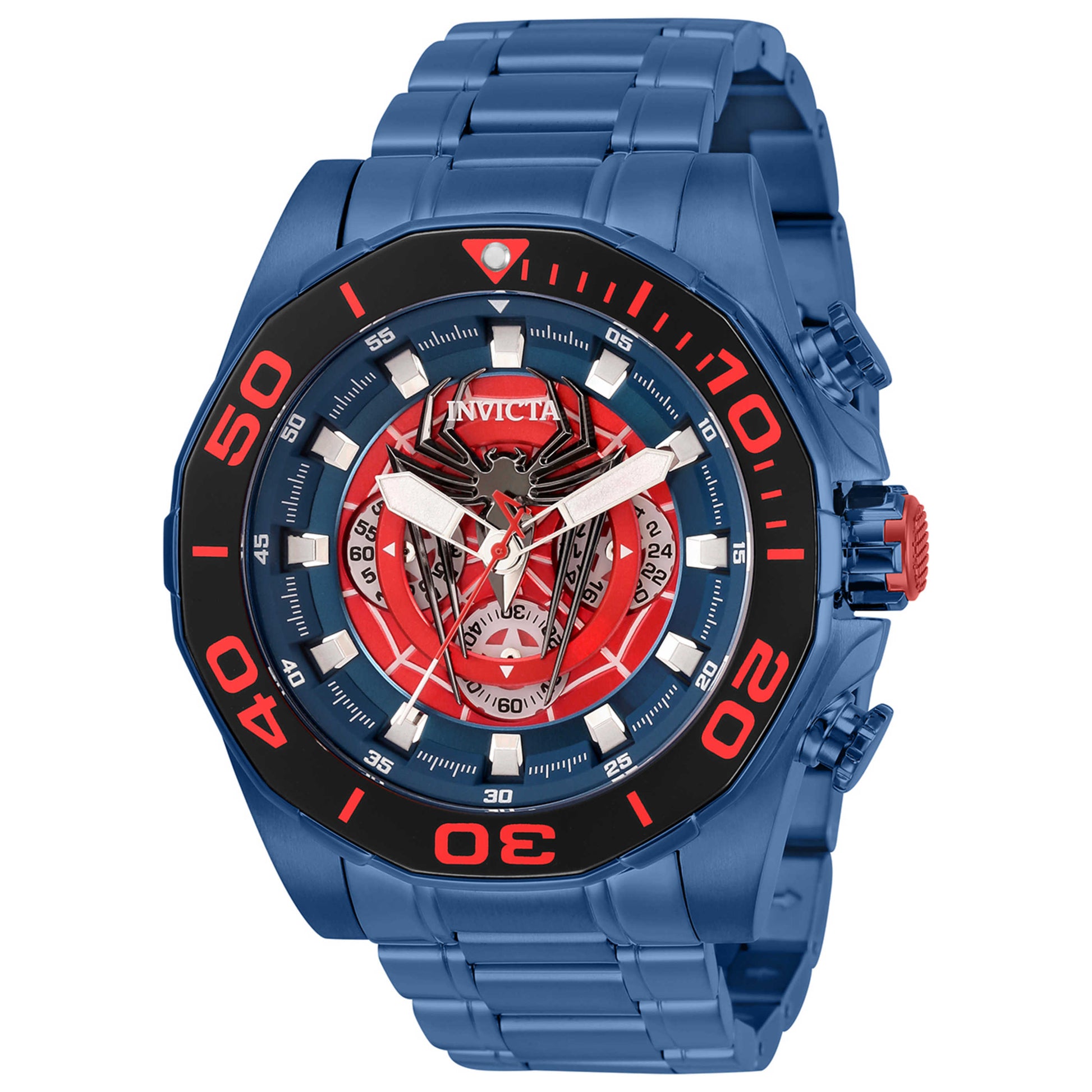 Front view of Invicta Marvel Men's Quartz Watch IN-33312