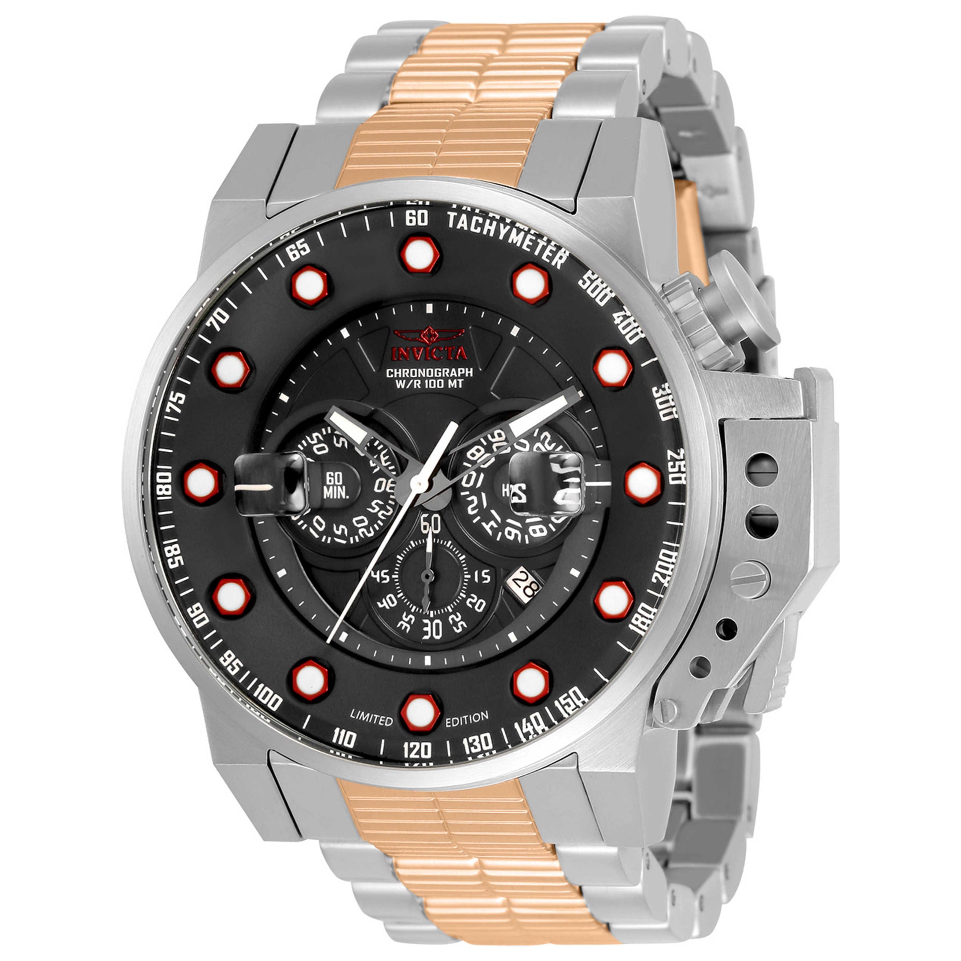 Front view of Invicta I Force Men's Quartz Watch IN-33410