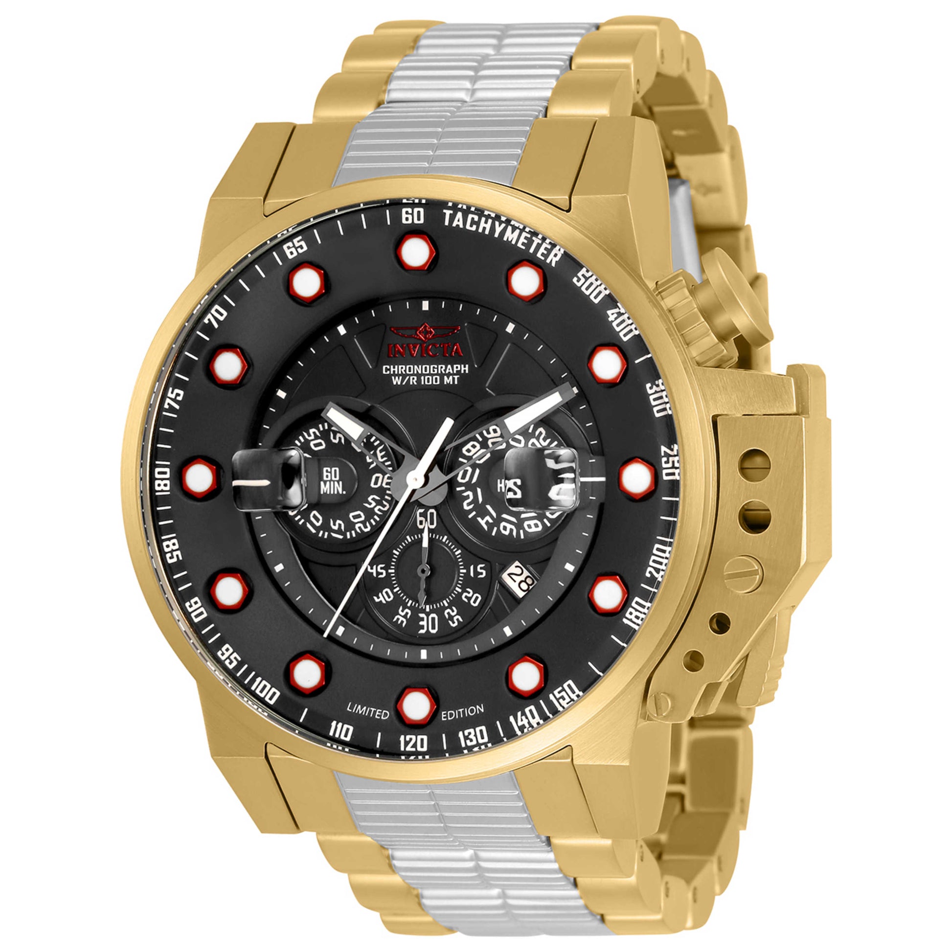 Front view of Invicta I Force Men's Quartz Watch IN-33411