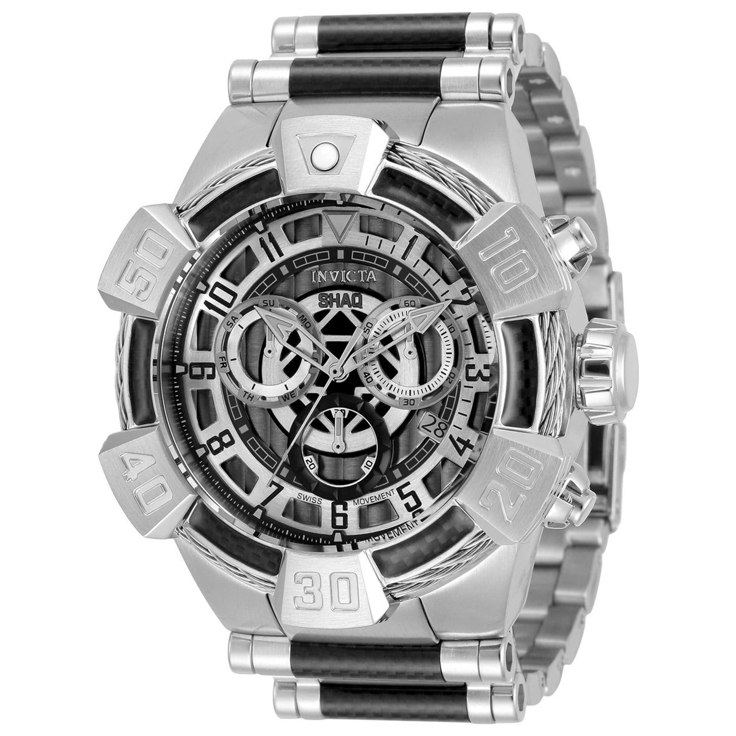 Front view of Invicta Shaq Men's Quartz Watch IN-33676