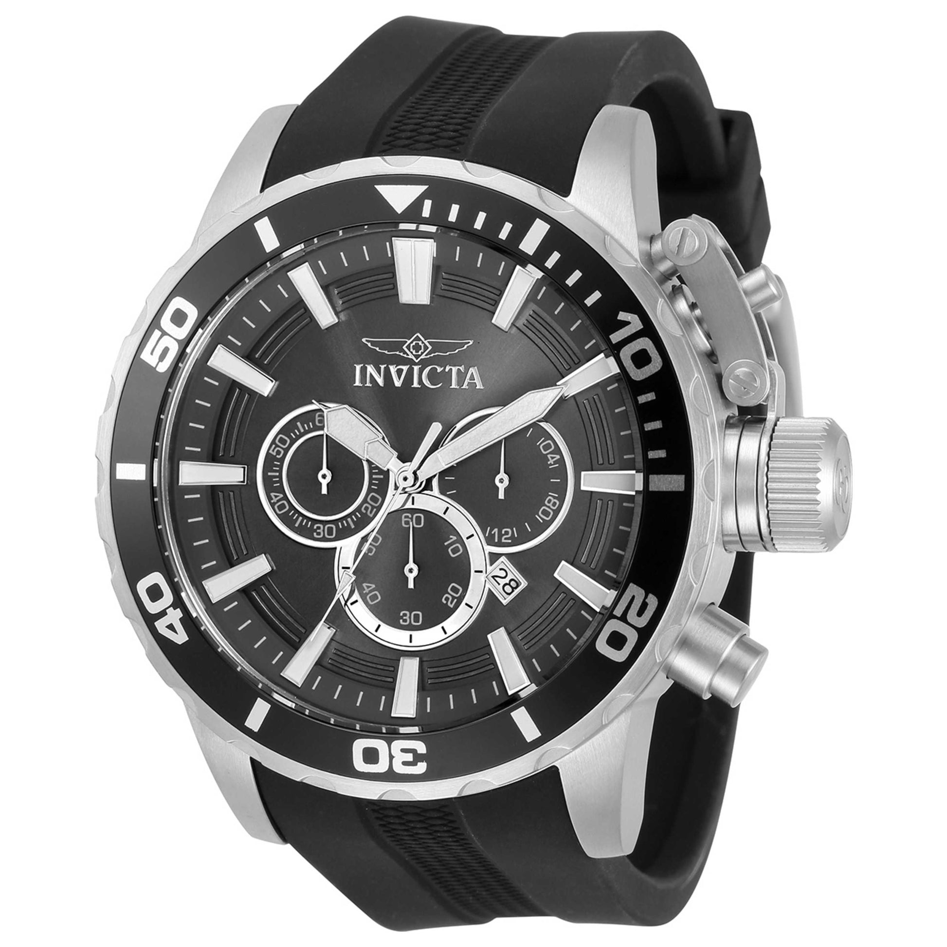Front view of Invicta Men's Quartz Watch IN-33698