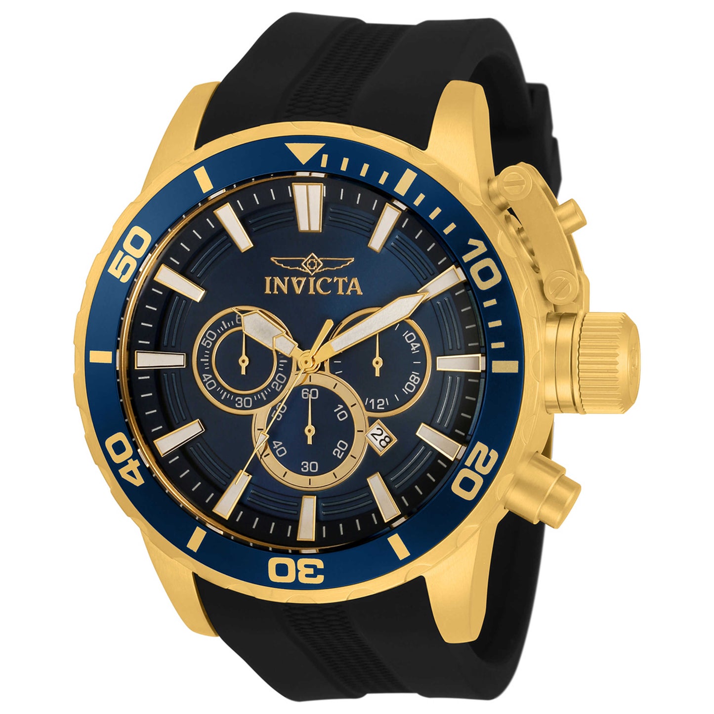Front view of Invicta Men's Quartz Watch IN-33702