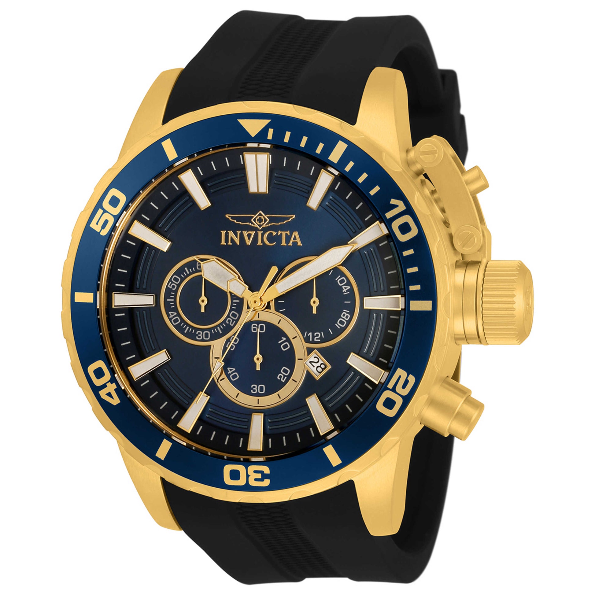 Front view of Invicta Men's Quartz Watch IN-33702