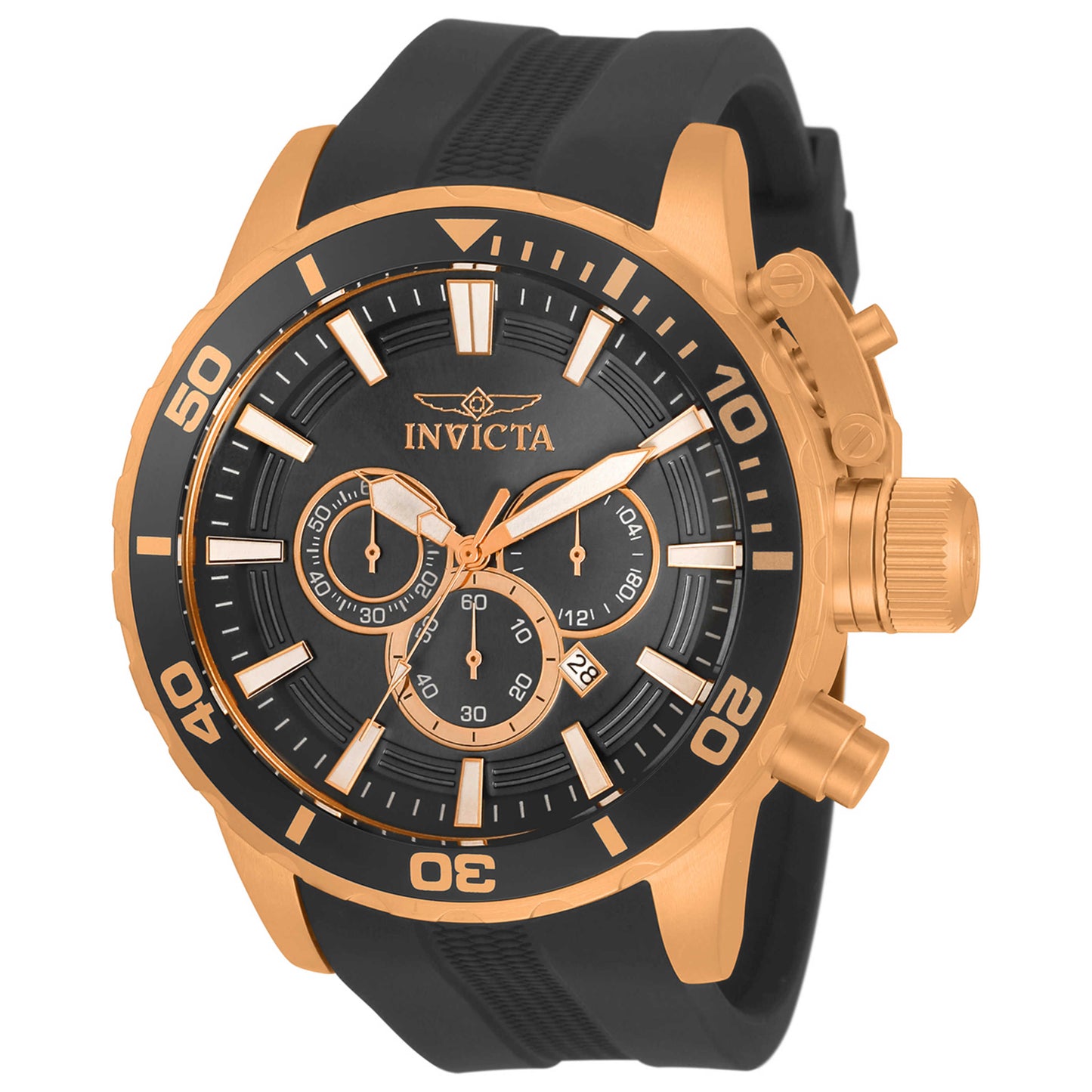 Front view of Invicta Men's Quartz Watch IN-33704